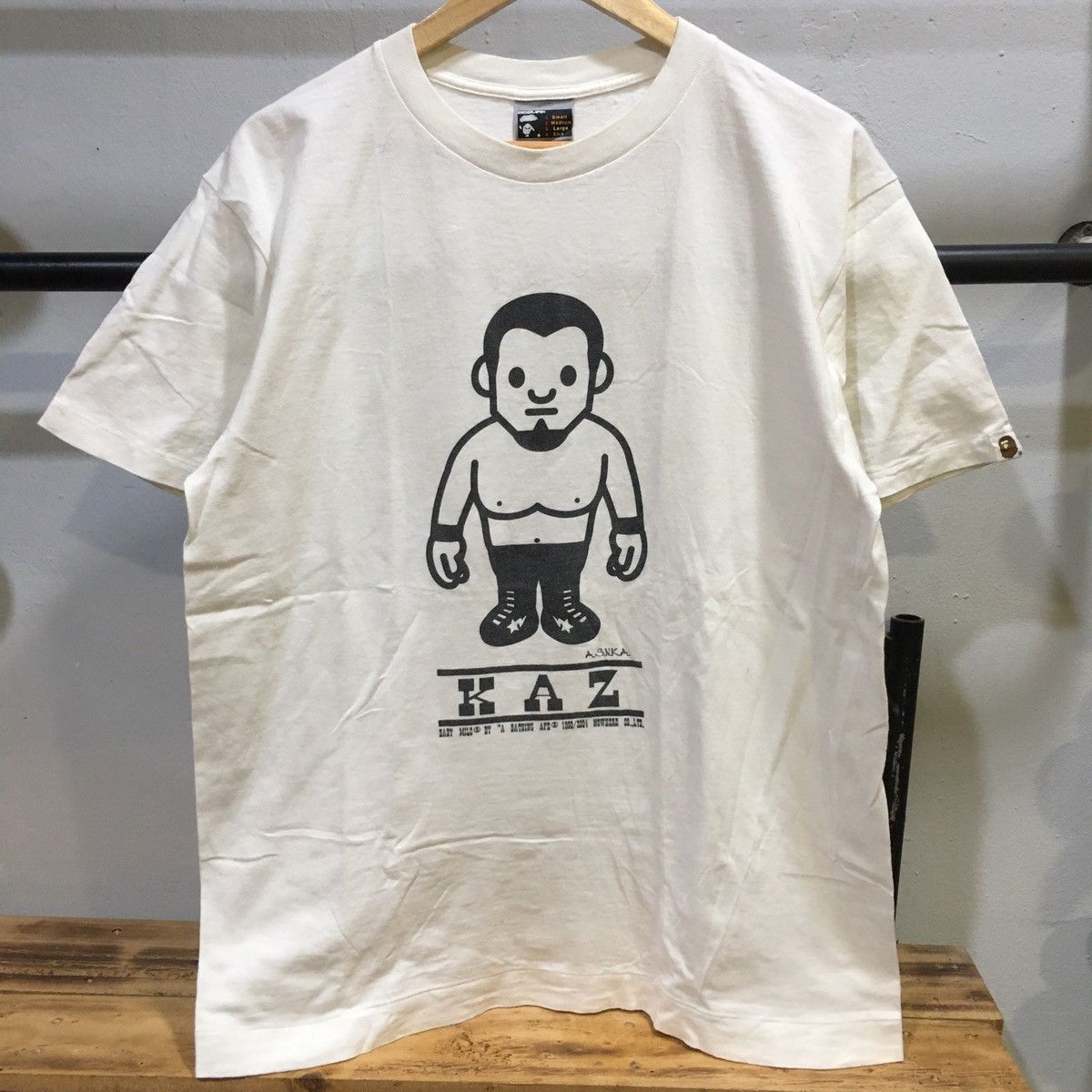 Bape × Vintage VINTAGE 2004‼️Bape Baby Milo X Kaz T-Shirt Size US L / EU 52-54 / 3 - 1 Thumbnail