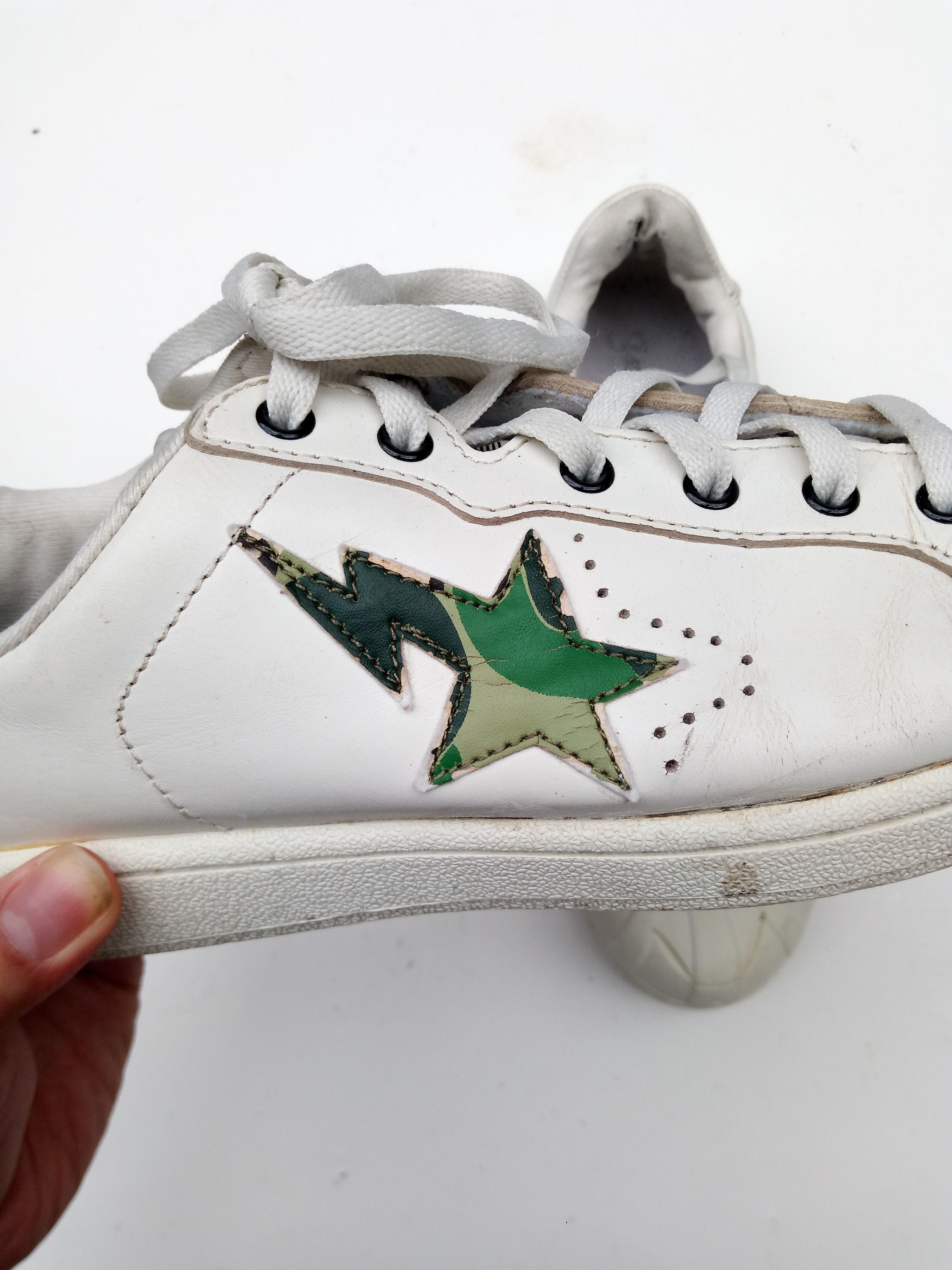 Bape Bapesta Superstar Green camo Size US 9.5 / EU 42-43 - 11 Thumbnail