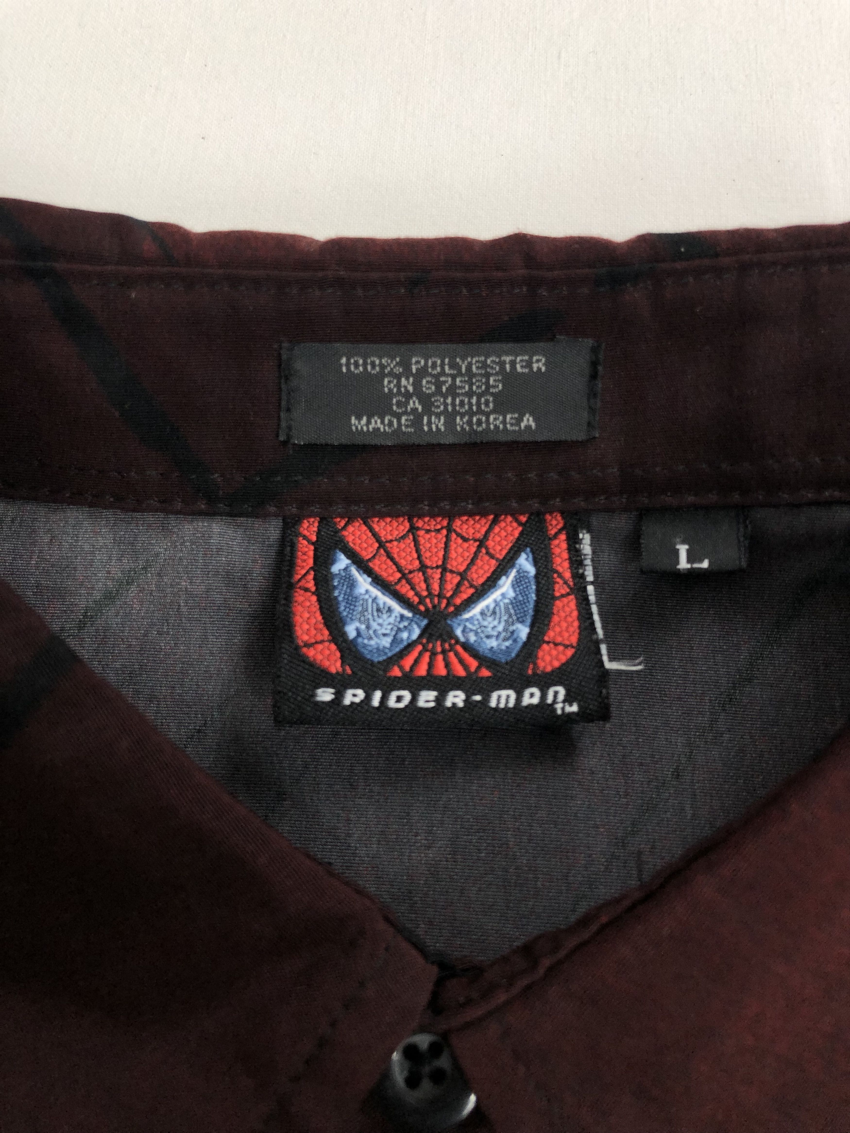 DC Comics Vintage 2002 Spider-man shirt (Captain America Iron Man) Size US XL / EU 56 / 4 - 13 Thumbnail