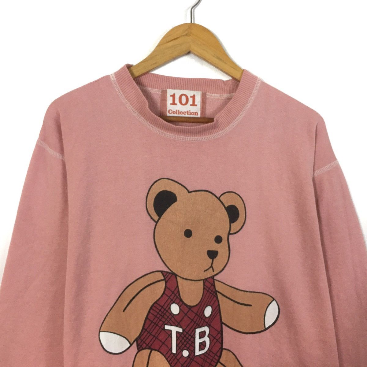 Cartoon Network × Disney × Japanese Brand Vintage Teddy Bear Long Sleeve CrewNeck 101 Size US L / EU 52-54 / 3 - 3 Thumbnail