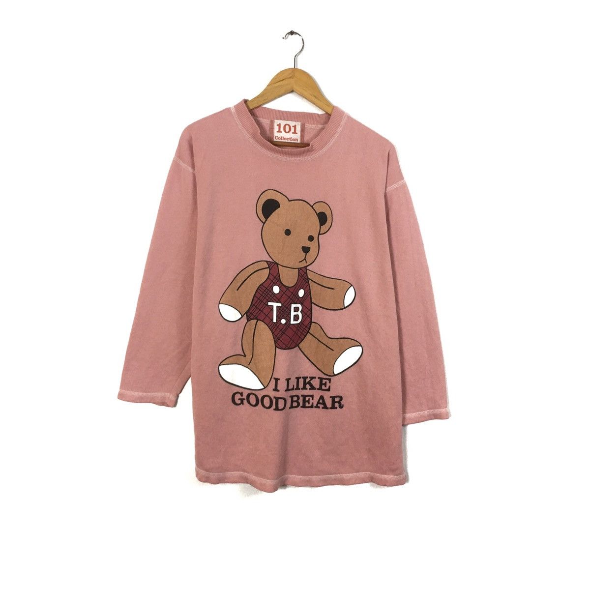 Cartoon Network × Disney × Japanese Brand Vintage Teddy Bear Long Sleeve CrewNeck 101 Size US L / EU 52-54 / 3 - 1 Thumbnail