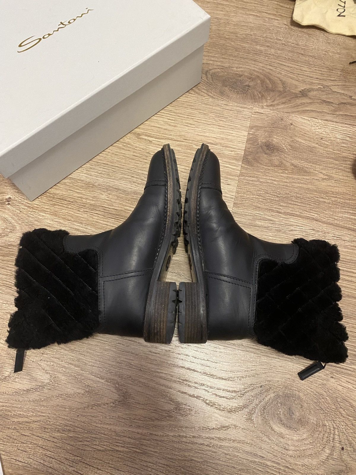 Chanel Chanel Women’s Ankle Fur Boots Size US 7 / IT 37 - 14 Thumbnail