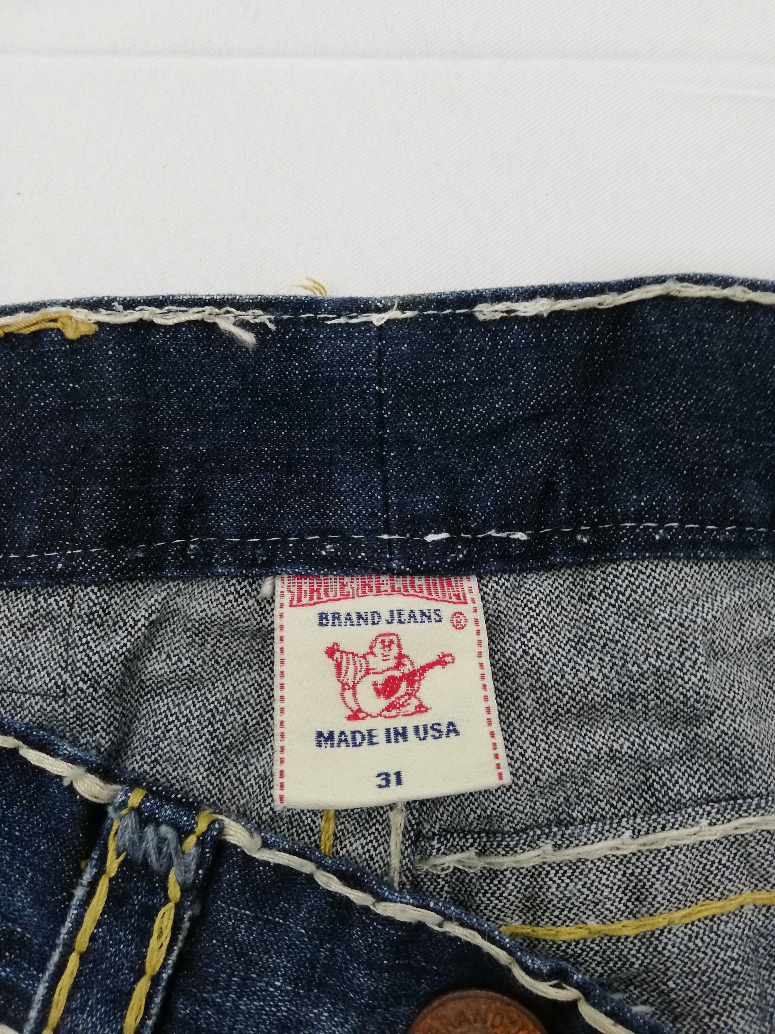 True Religion True Religion Ricky Super T Denim Jeans Size US 32 / EU 48 - 6 Thumbnail