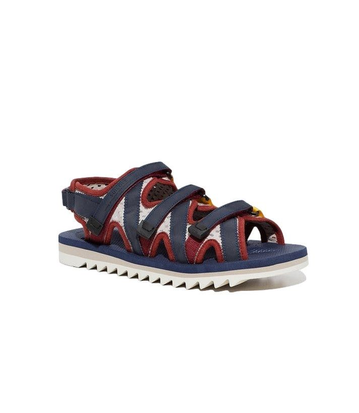 John Elliot X Suicoke Navy Strappy Sandals Size