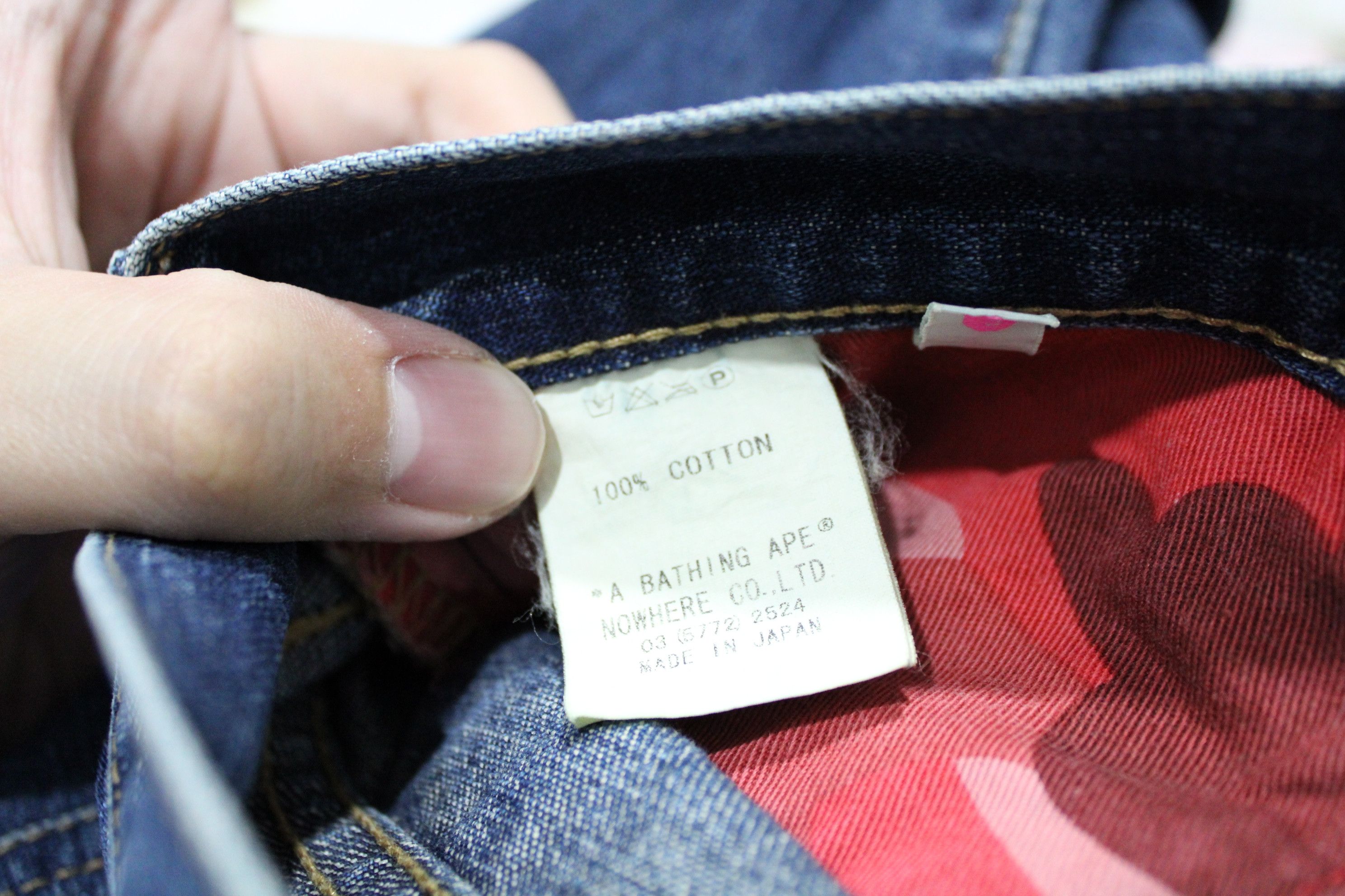 Bape Vintage Bathing Ape Jeans Size US 31 - 7 Thumbnail