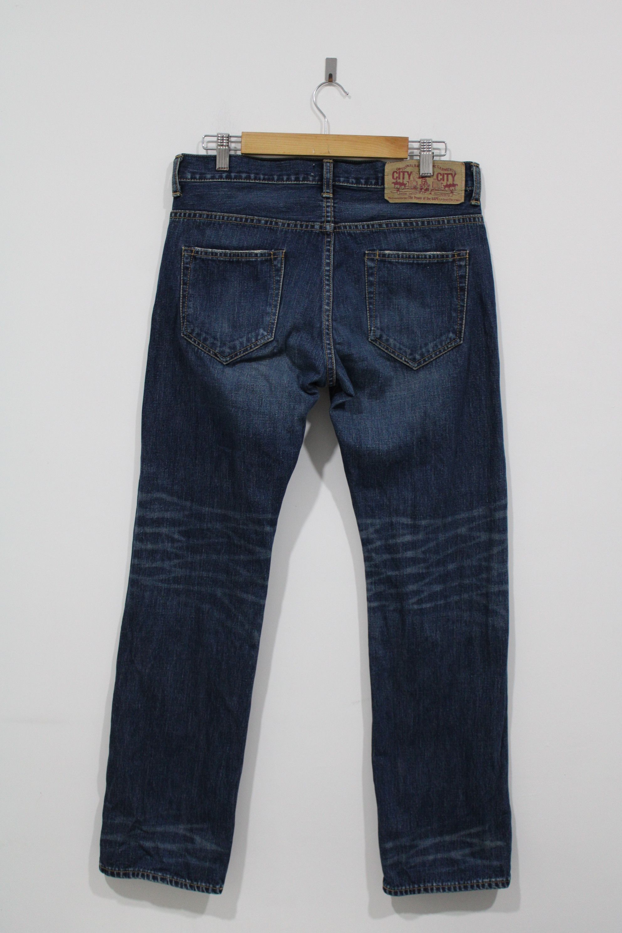 Bape Vintage Bathing Ape Jeans Size US 31 - 4 Thumbnail
