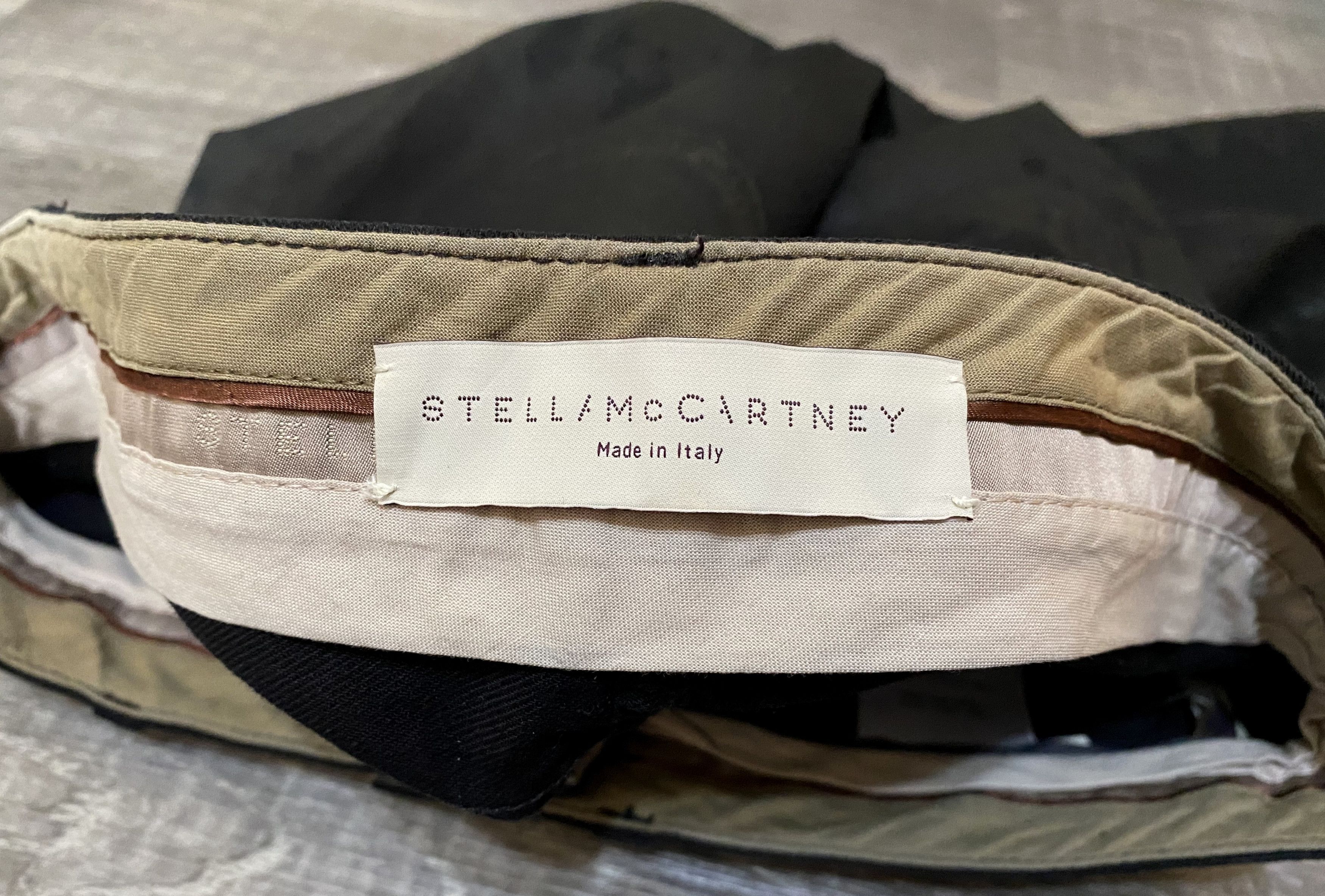 Stella McCartney Womens Stella McCartney ‘09 Waxed Coated Pattern Jeans Denim Size 29" - 6 Thumbnail
