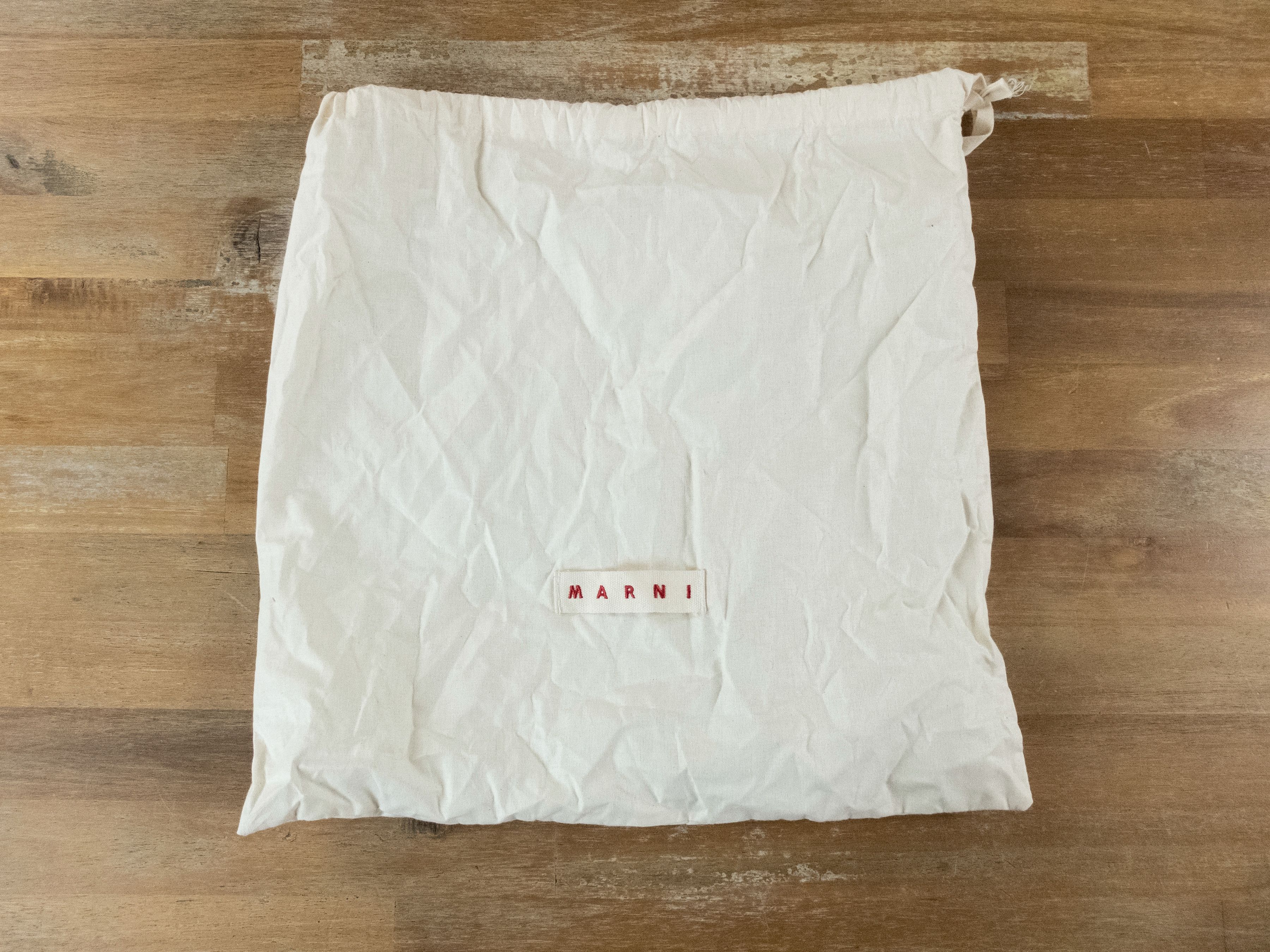 Marni MARNI Museo Nano white yellow shearling chain shoulder bag Size ONE SIZE - 15 Thumbnail