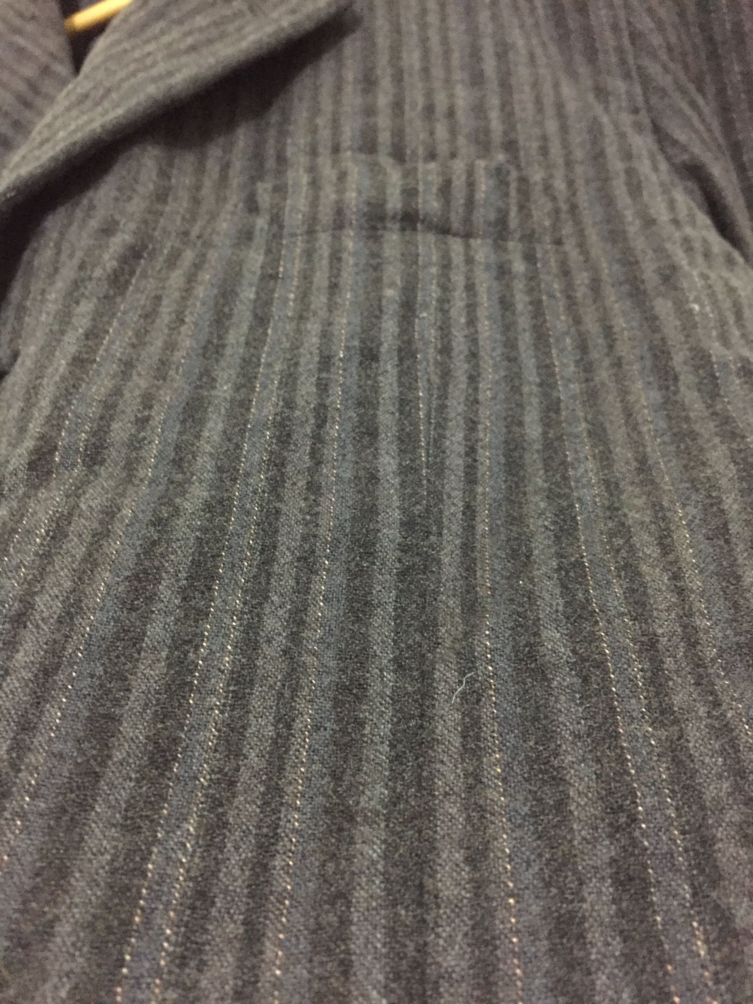Issey Miyake 90's ISSEY MIYAKE MEN stripe jacket Size US XL / EU 56 / 4 - 6 Thumbnail