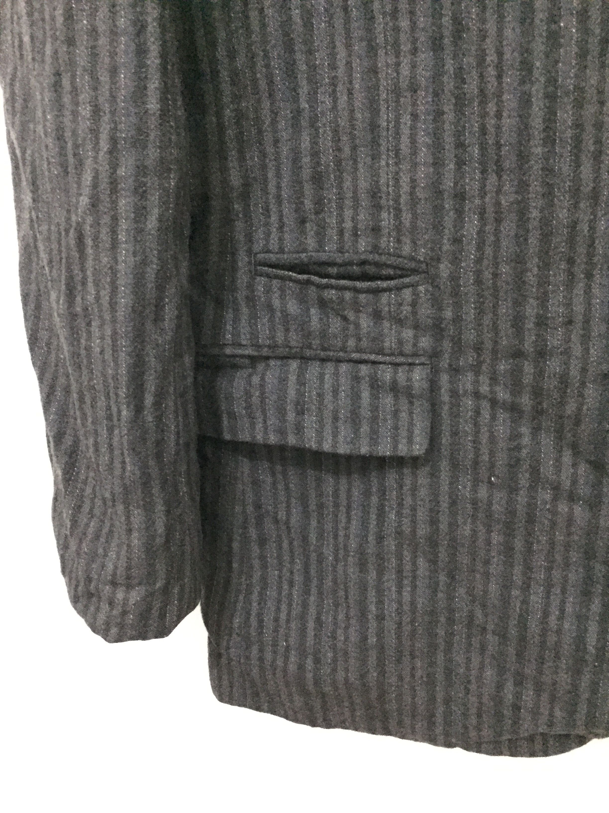 Issey Miyake 90's ISSEY MIYAKE MEN stripe jacket Size US XL / EU 56 / 4 - 5 Thumbnail