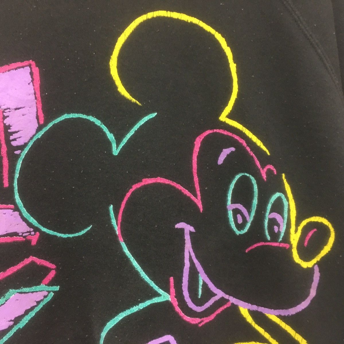 Mickey Mouse × Vintage Vintage Disney Production Mickey Mouse Sweatshirt Crewneck Size US L / EU 52-54 / 3 - 3 Thumbnail