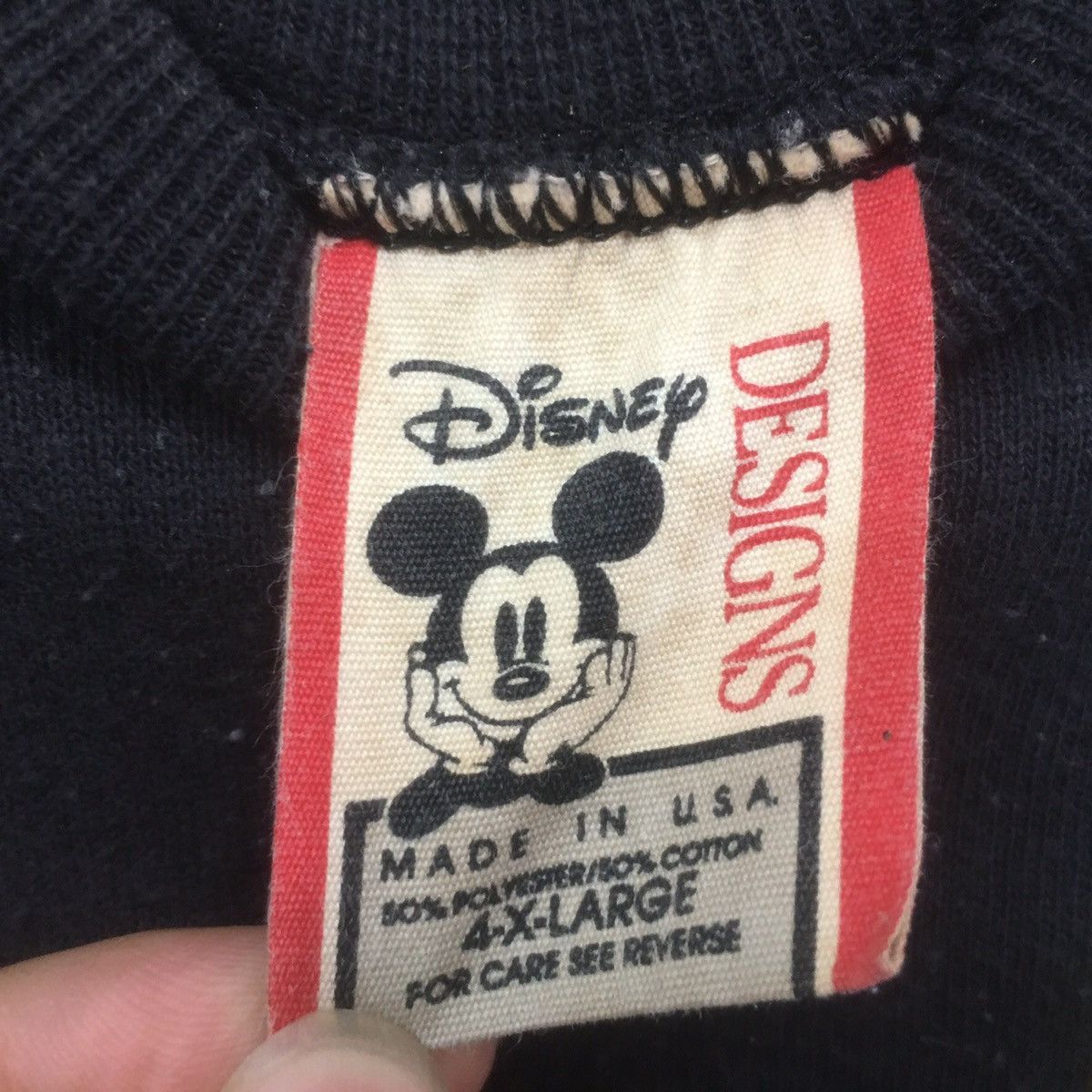 Mickey Mouse × Vintage Vintage Disney Production Mickey Mouse Sweatshirt Crewneck Size US L / EU 52-54 / 3 - 4 Thumbnail