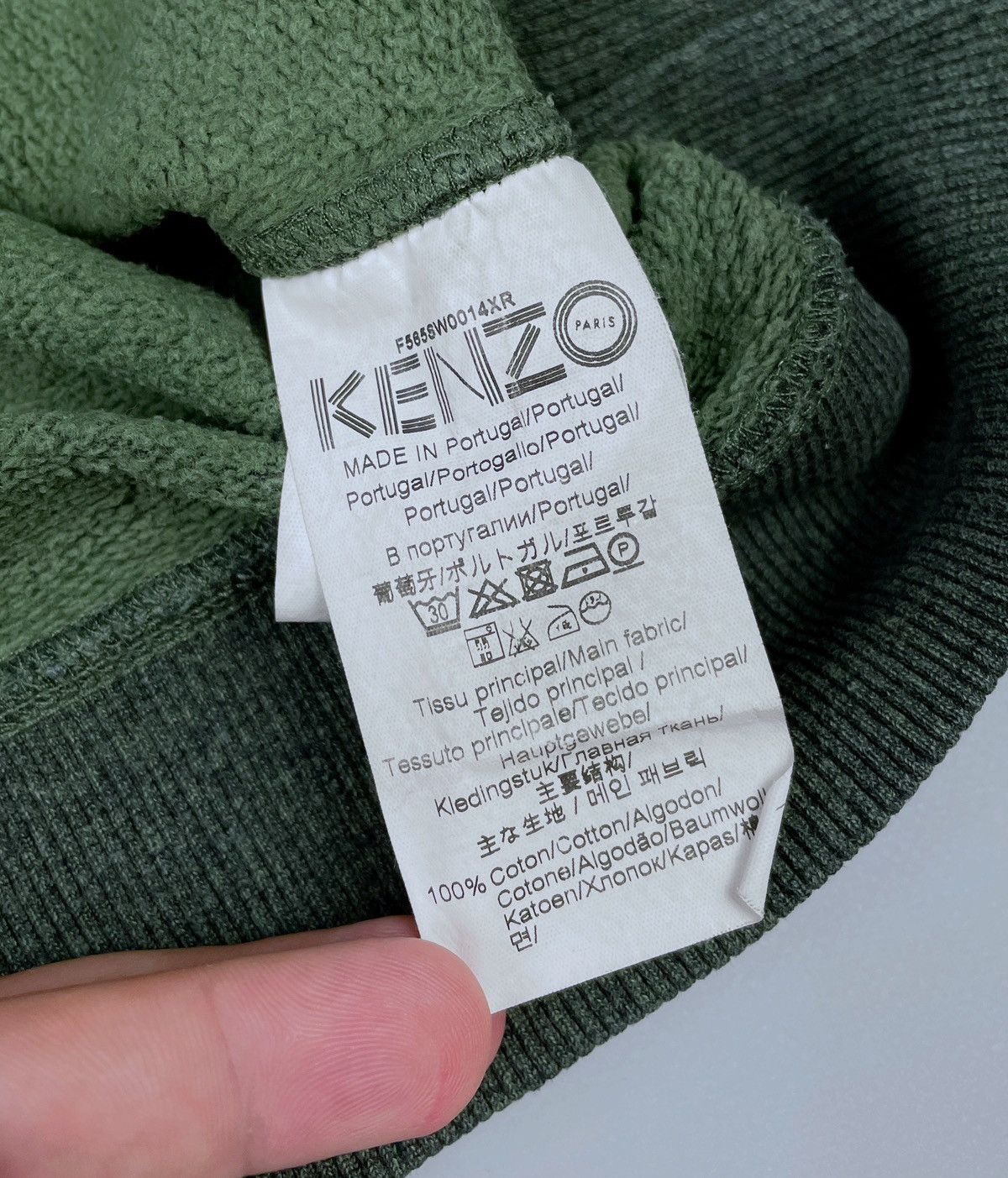 Kenzo Vintage KENZO Embroidered Tiger Crew Neck Sweatshirt Size M Size US M / EU 48-50 / 2 - 9 Thumbnail