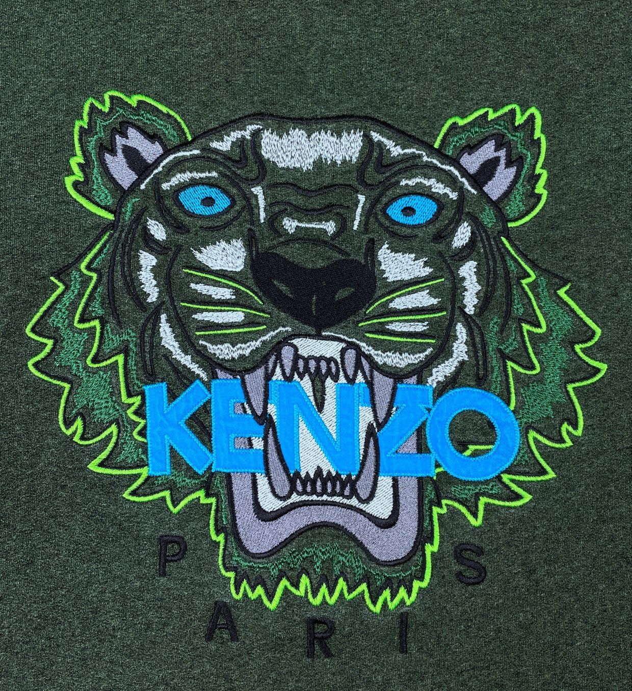 Kenzo Vintage KENZO Embroidered Tiger Crew Neck Sweatshirt Size M Size US M / EU 48-50 / 2 - 6 Thumbnail