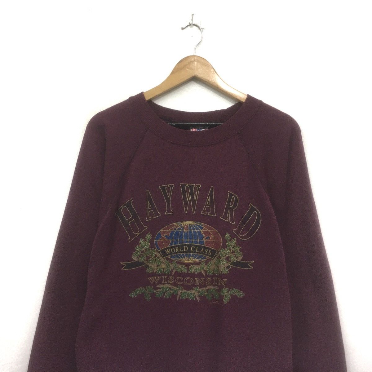 Hanes Vintage HAYWARD Crewneck Hayward Wisconsin World Class Size US M / EU 48-50 / 2 - 4 Thumbnail