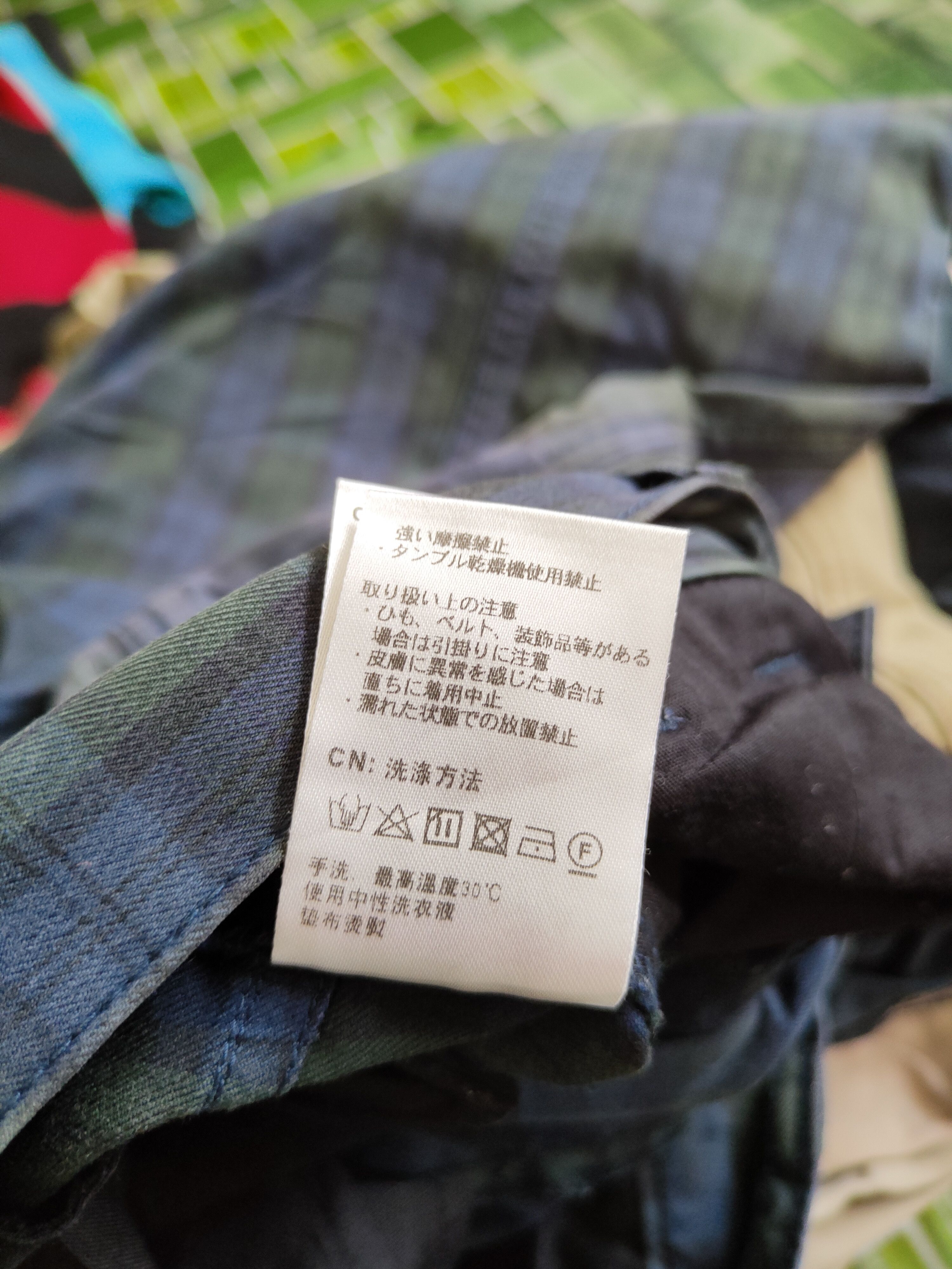 Japanese Brand × Seditionaries Ignio Dark Blue checkered Multi Pocket Cargo Pants #5309 Size US 30 / EU 46 - 11 Thumbnail