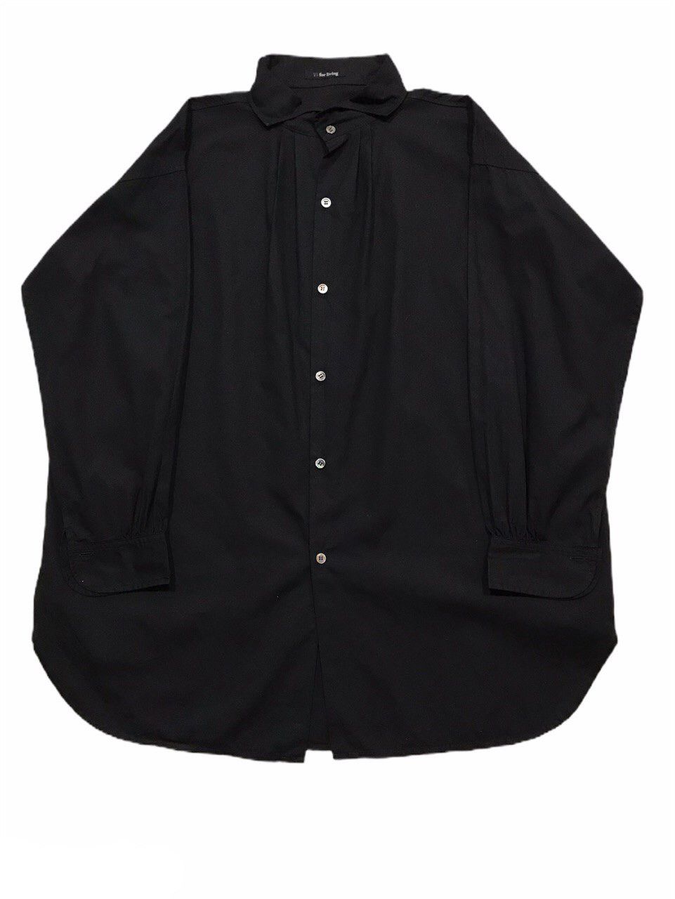 Yohji Yamamoto Pleated Shirt Size US S / EU 44-46 / 1 - 1 Thumbnail