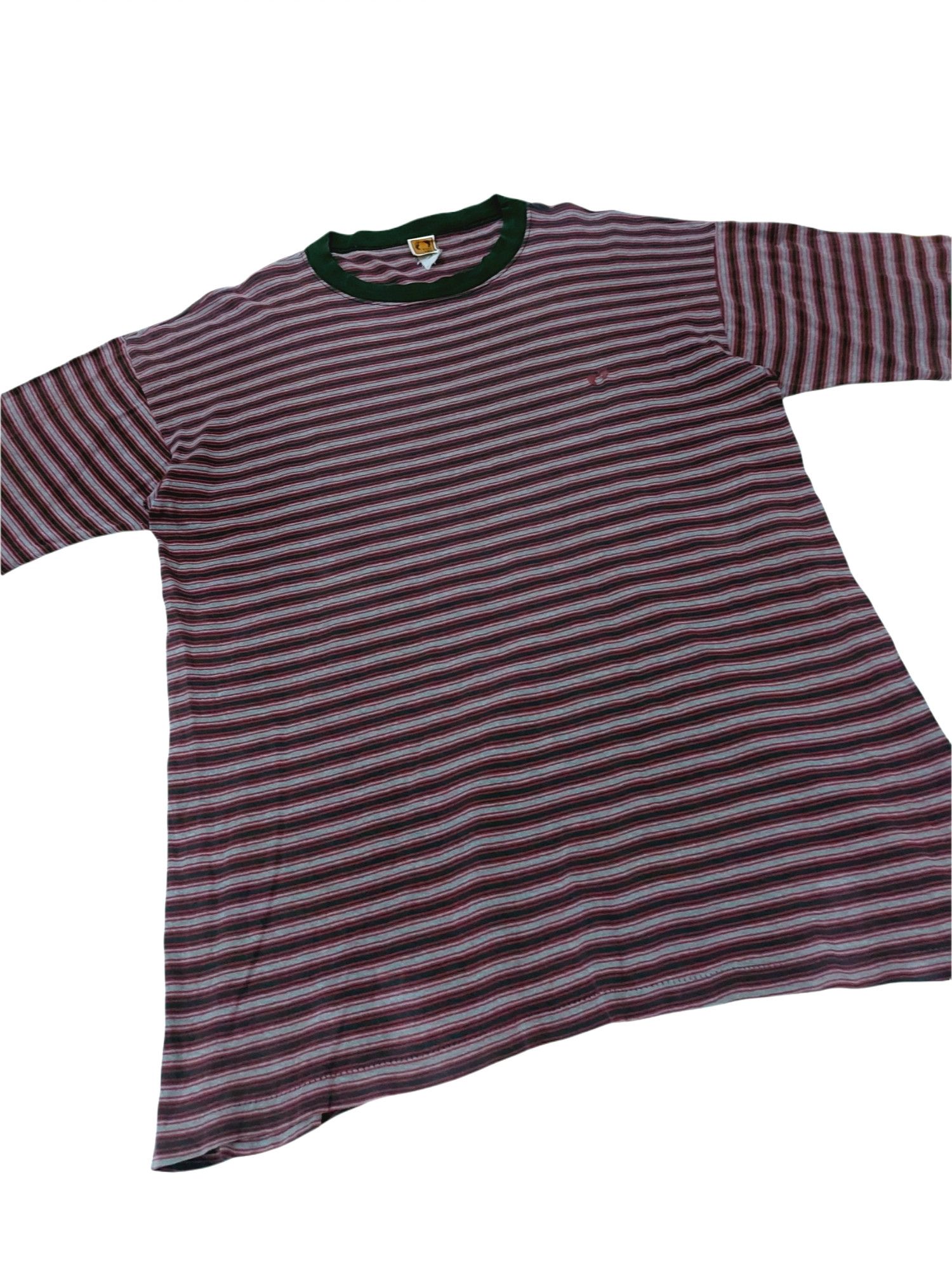 Hang Ten × Vintage RARE! VTG 80s HANG TEN SINGLE STITCH STRIPED SURF STYLE Size US XL / EU 56 / 4 - 4 Thumbnail