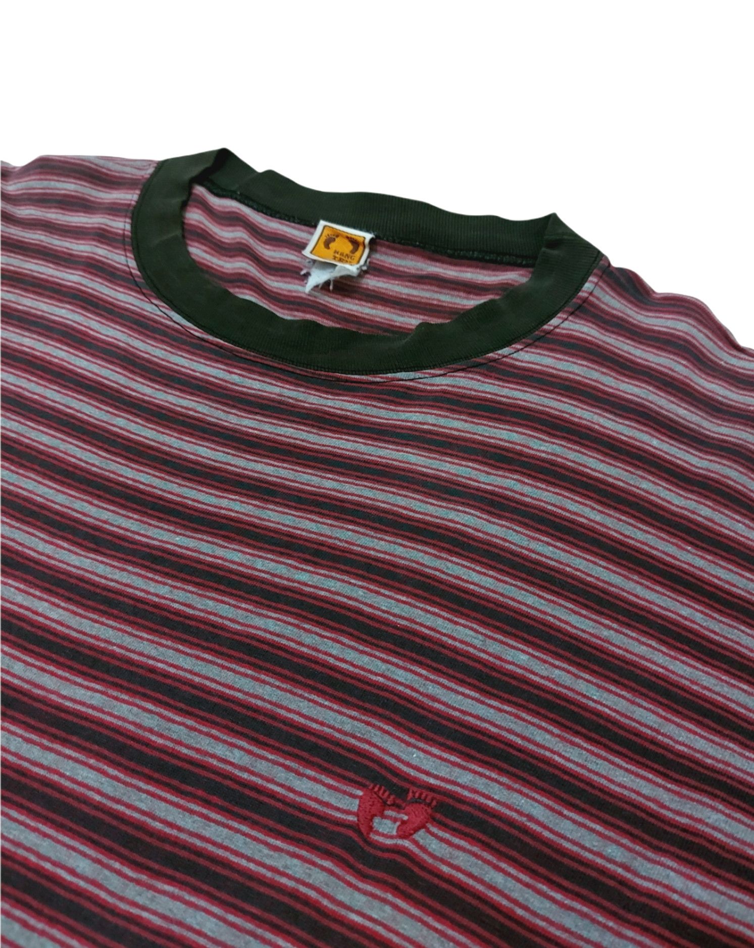 Hang Ten × Vintage RARE! VTG 80s HANG TEN SINGLE STITCH STRIPED SURF STYLE Size US XL / EU 56 / 4 - 5 Thumbnail