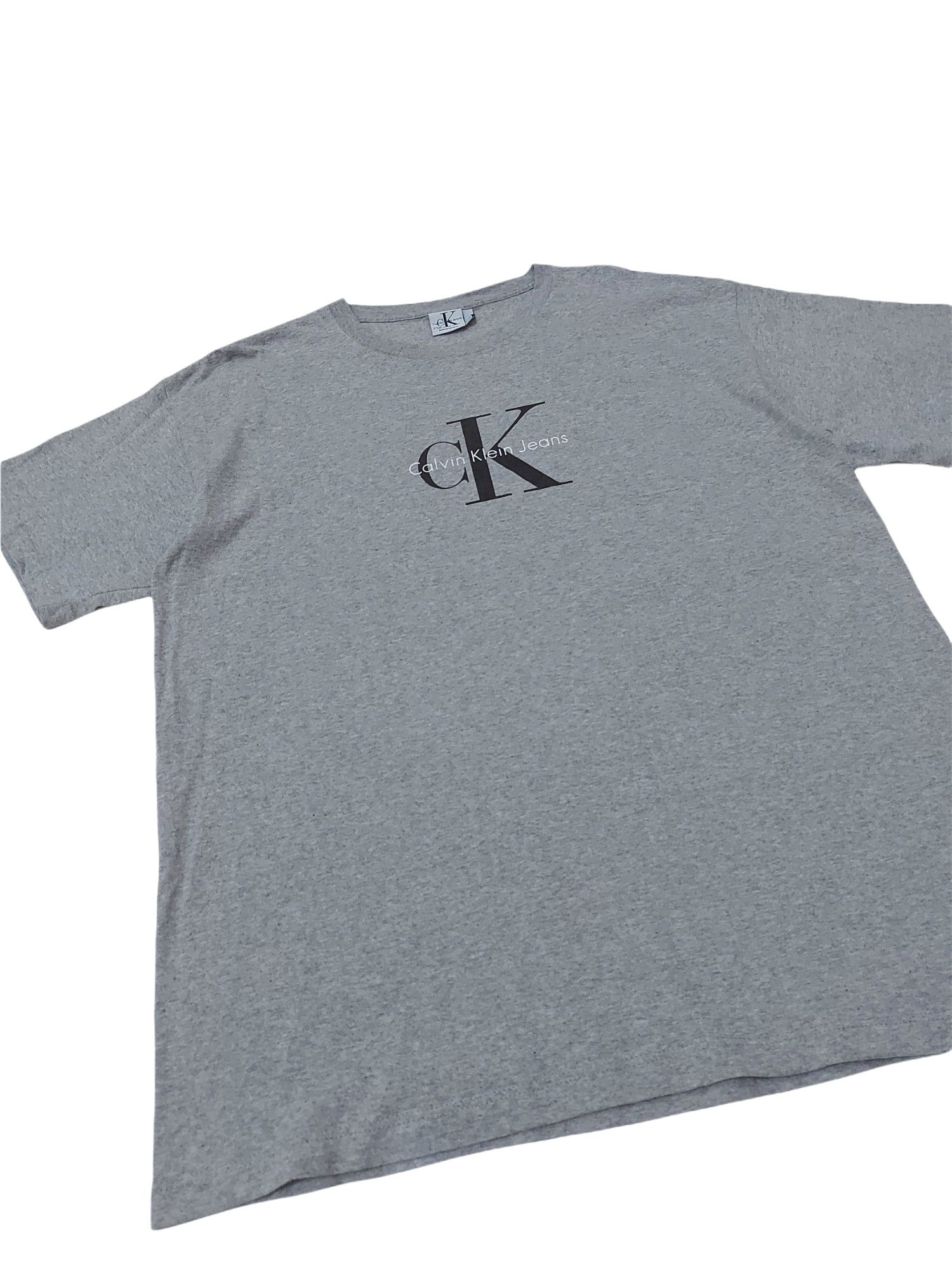 Calvin Klein × Designer × Vintage RARE! VTG 90s CALVIN KLEIN JEANS CLASSIC SPELL OUT Size US XL / EU 56 / 4 - 4 Thumbnail