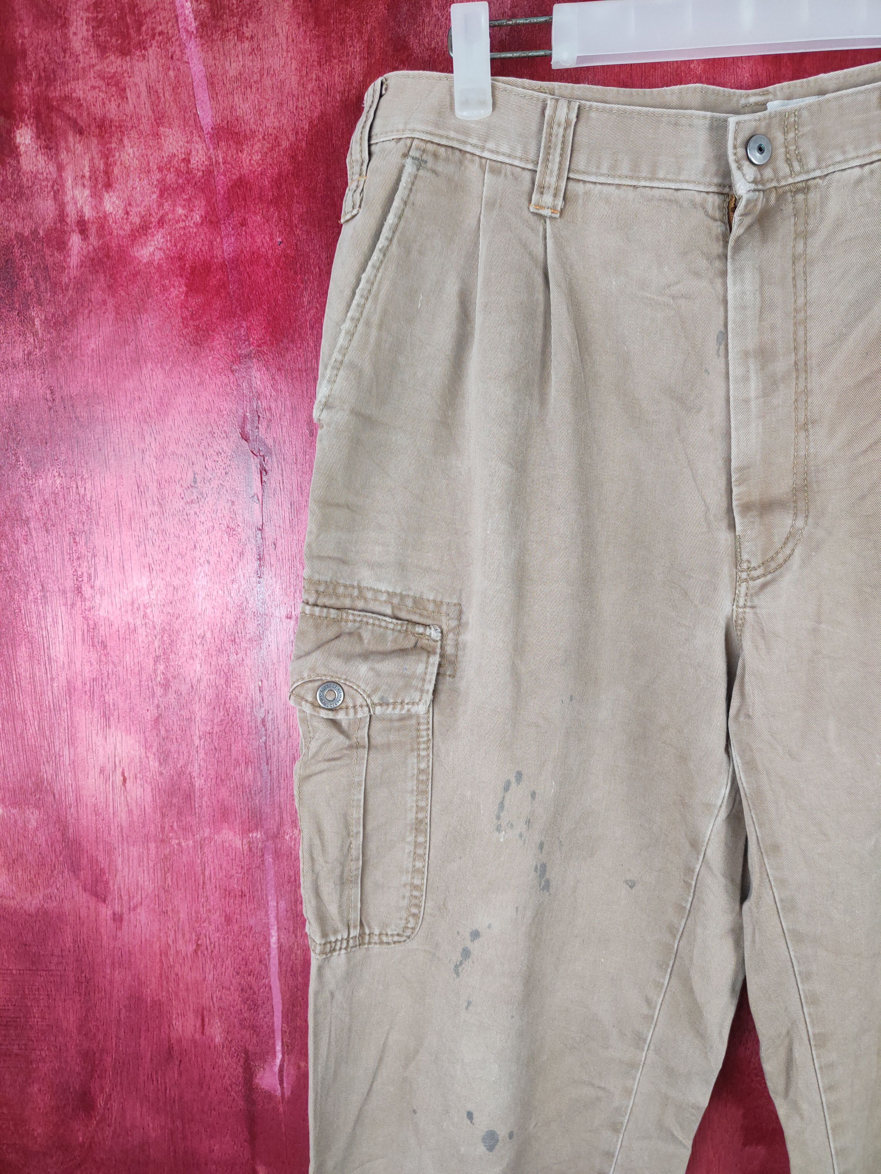 Japanese Brand × Vintage Kakuda Brown Multi Pocket Tactical Cargo Pants #5306 Size US 32 / EU 48 - 3 Thumbnail