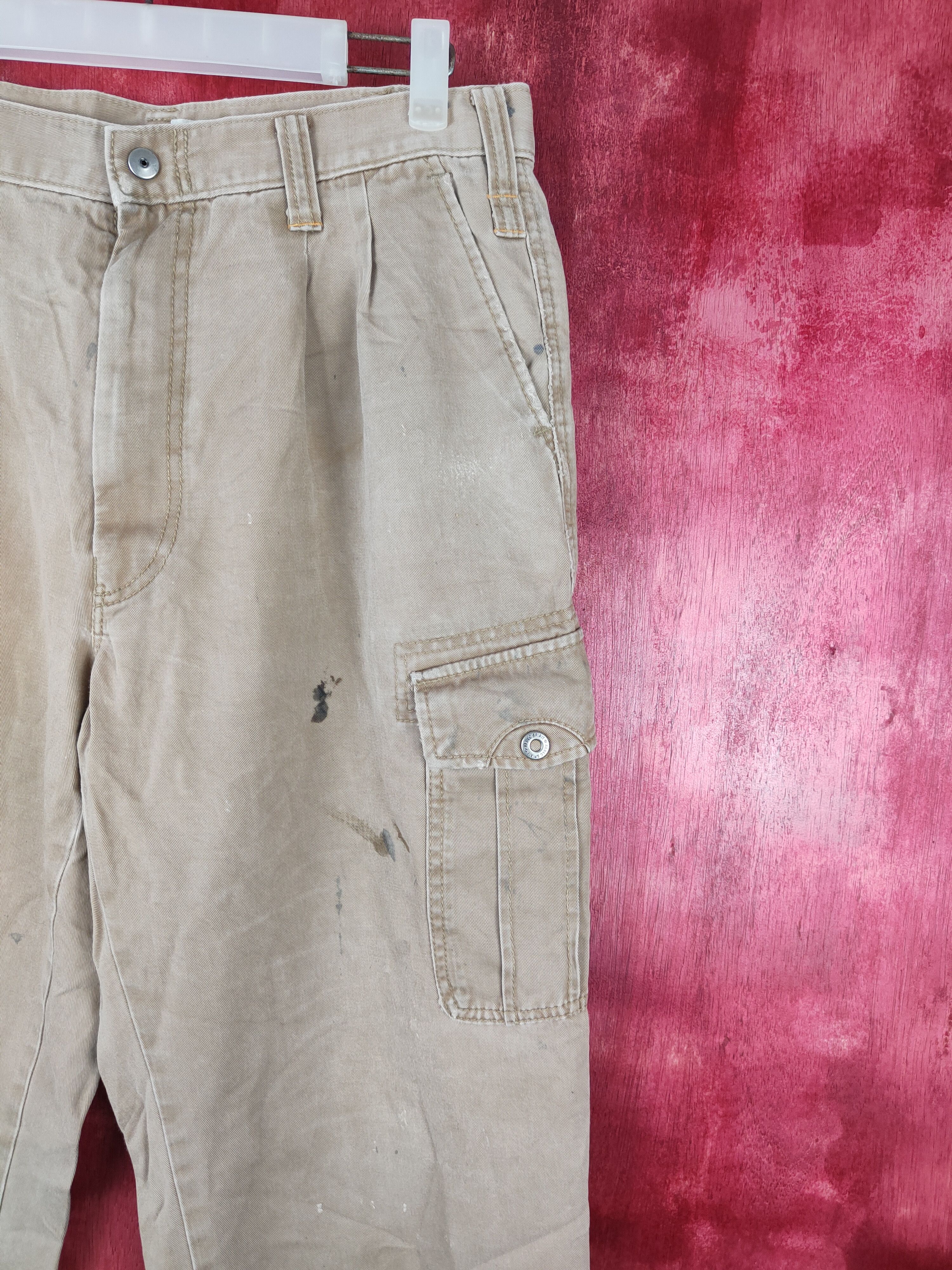 Japanese Brand × Vintage Kakuda Brown Multi Pocket Tactical Cargo Pants #5306 Size US 32 / EU 48 - 5 Thumbnail