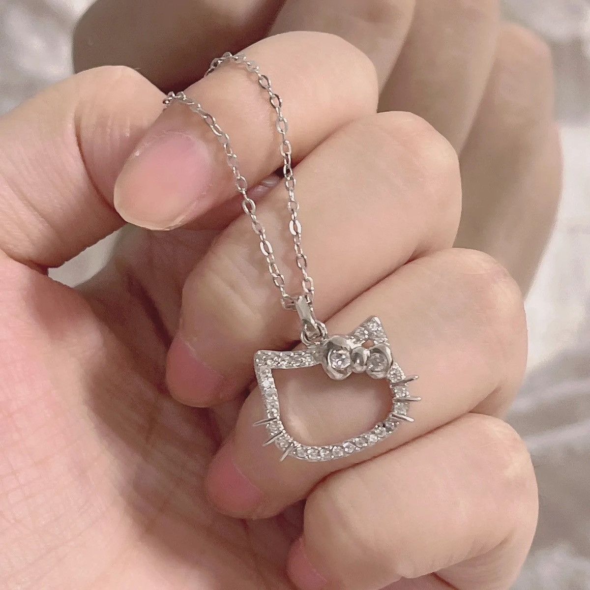 Jewelry Hello Kitty Necklace Size ONE SIZE - 1 Thumbnail