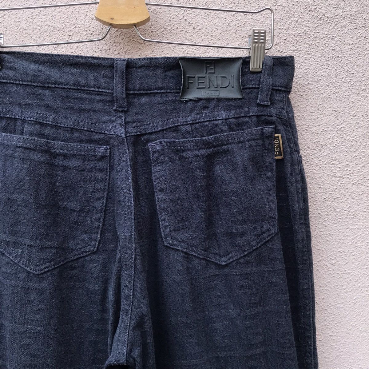 Fendi Vintage Fendi Monogram casual pant waist 29 inch Size US 29 - 1 Thumbnail