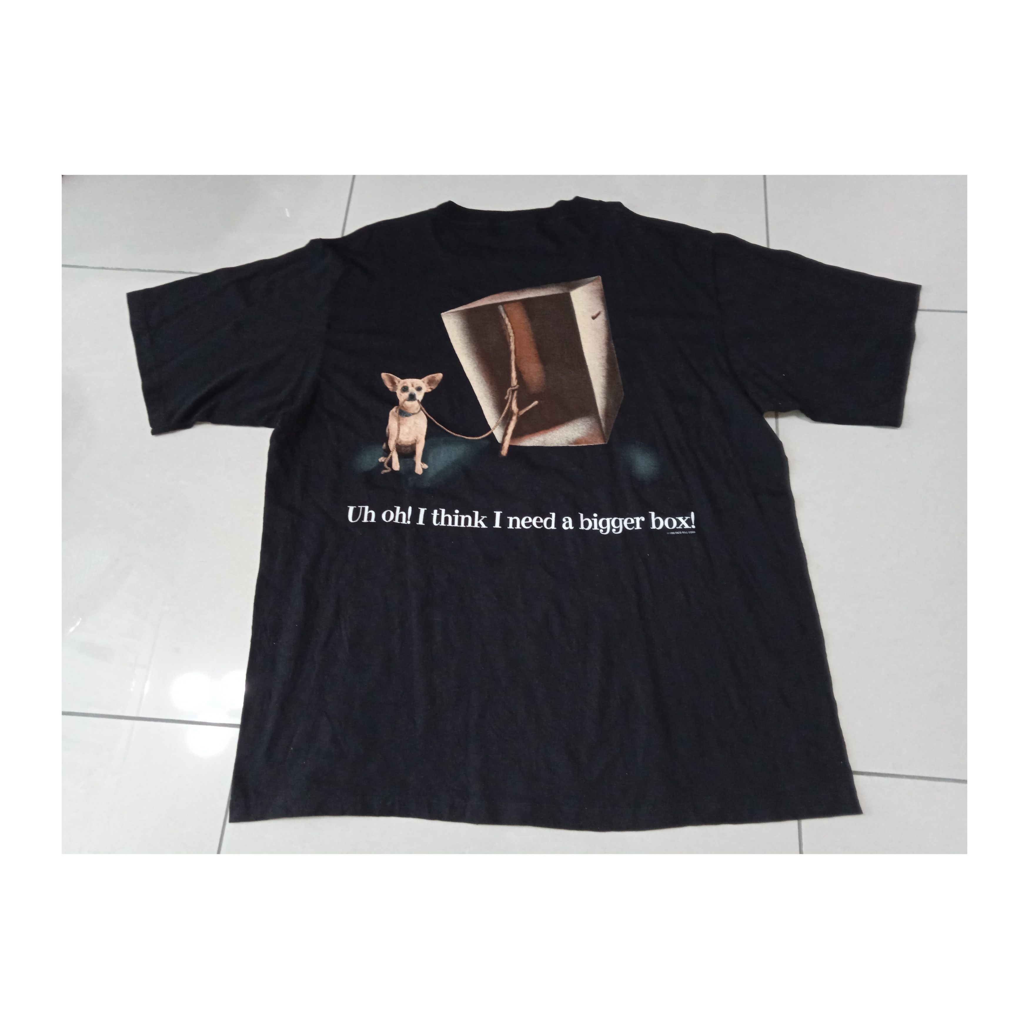 Vintage Vintage Taco Bell 90s T Shirt Size US XXL / EU 58 / 5 - 1 Thumbnail
