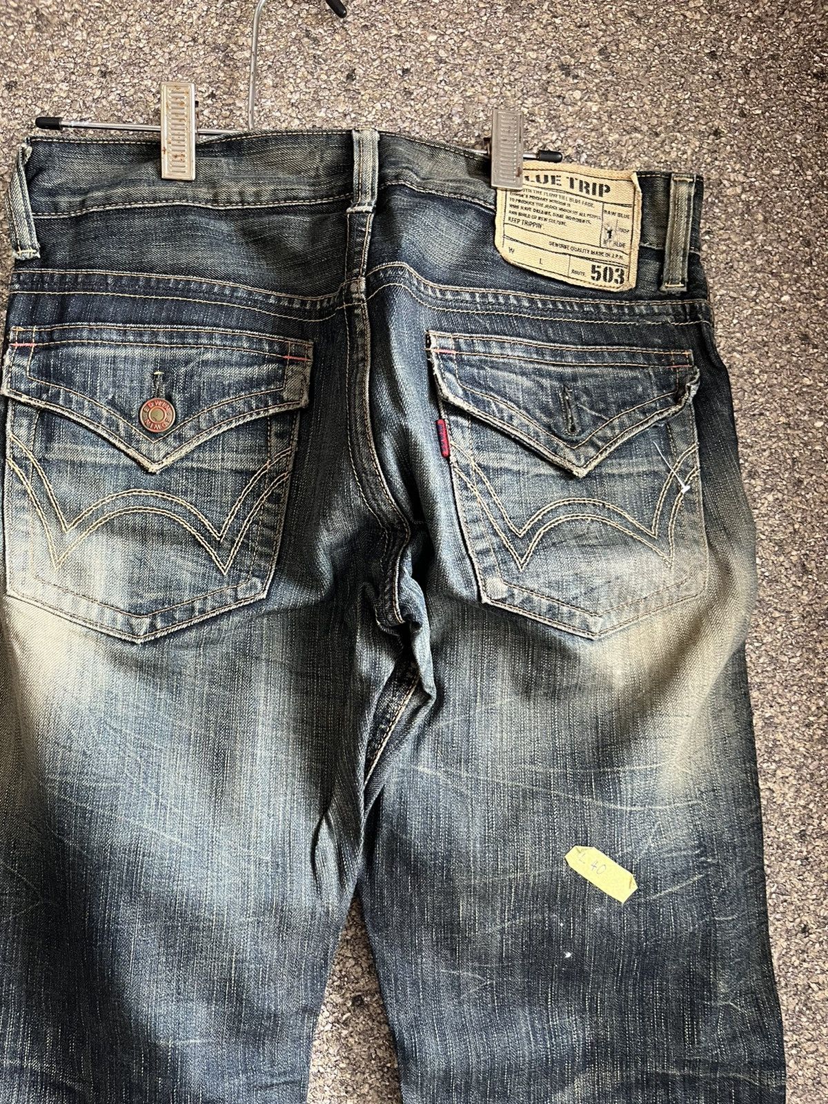 Edwin Blue trip sj1 Size US 33 - 7 Thumbnail