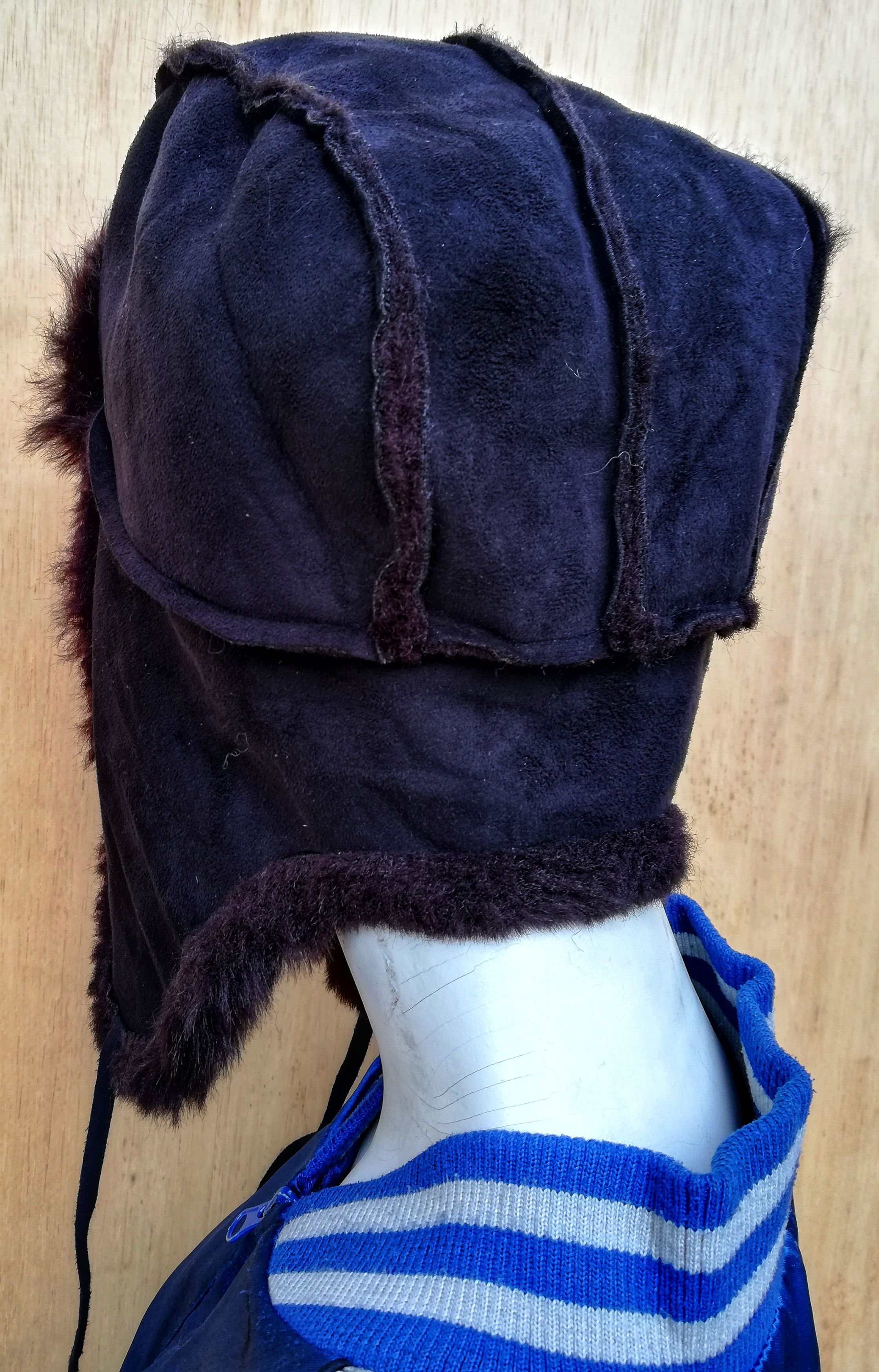 Japanese Brand 🔥Very Rare Forever 21 Design Earmuff Shearling Trapper Hat Size ONE SIZE - 8 Thumbnail
