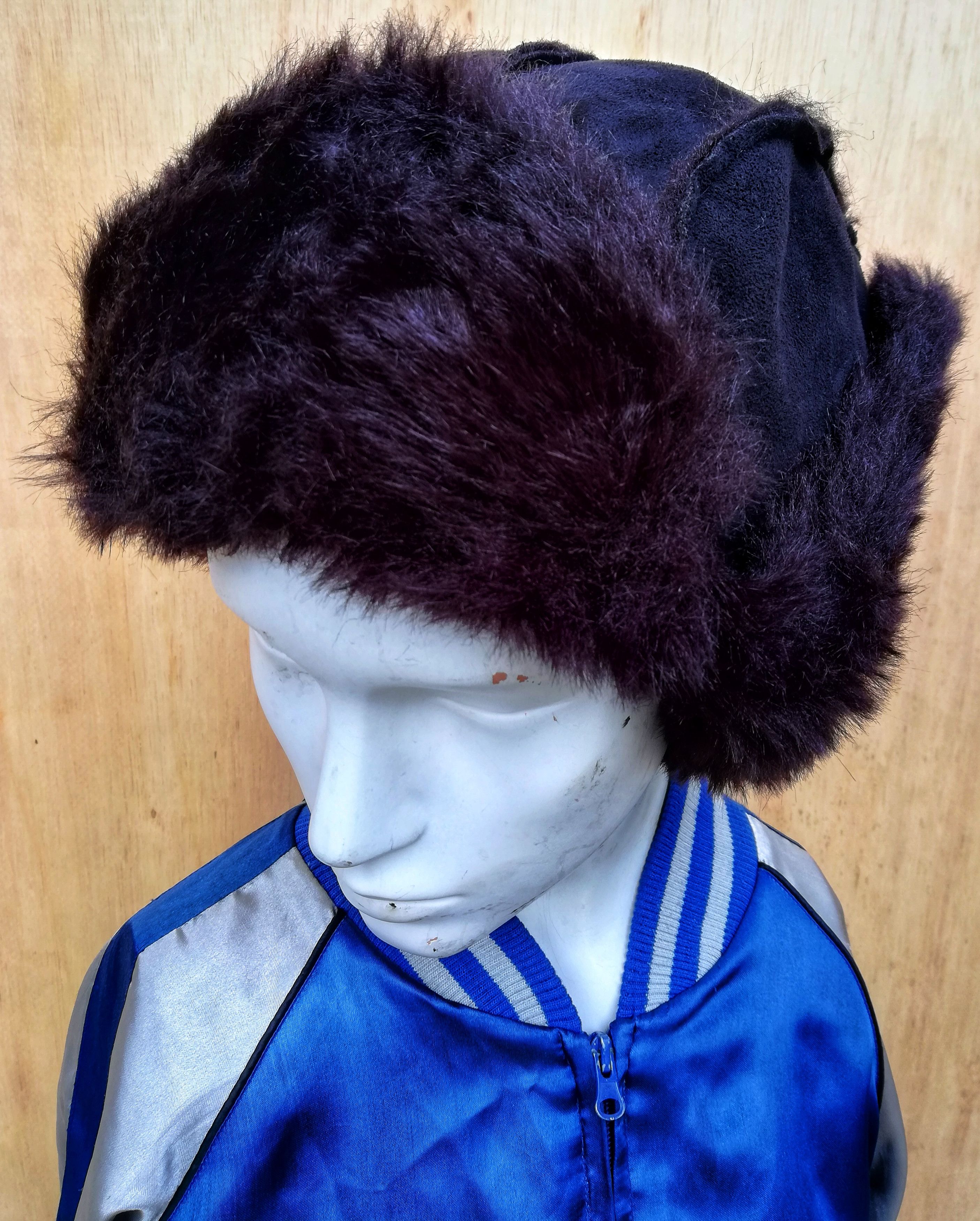 Japanese Brand 🔥Very Rare Forever 21 Design Earmuff Shearling Trapper Hat Size ONE SIZE - 5 Thumbnail