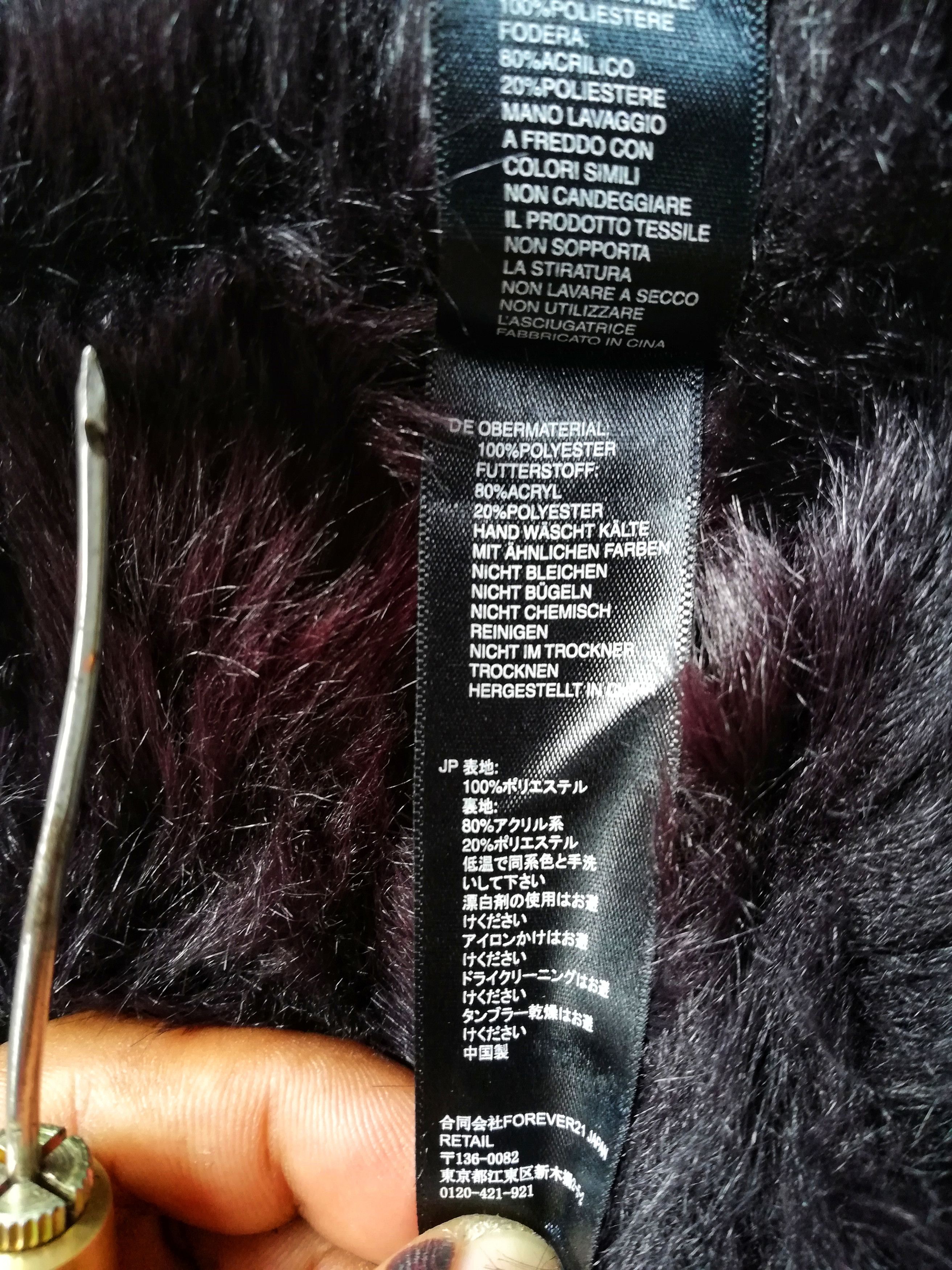 Japanese Brand 🔥Very Rare Forever 21 Design Earmuff Shearling Trapper Hat Size ONE SIZE - 17 Thumbnail