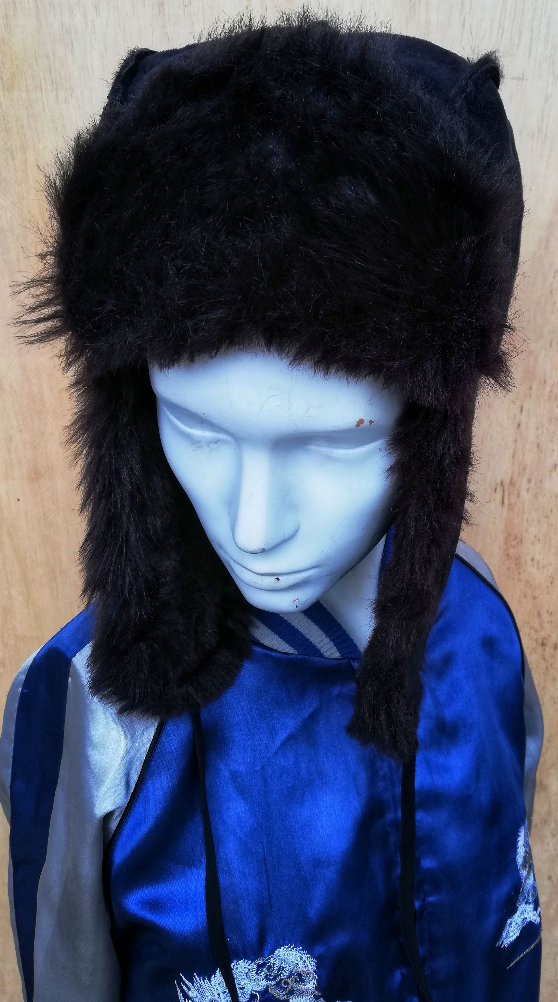 Japanese Brand 🔥Very Rare Forever 21 Design Earmuff Shearling Trapper Hat Size ONE SIZE - 2 Thumbnail
