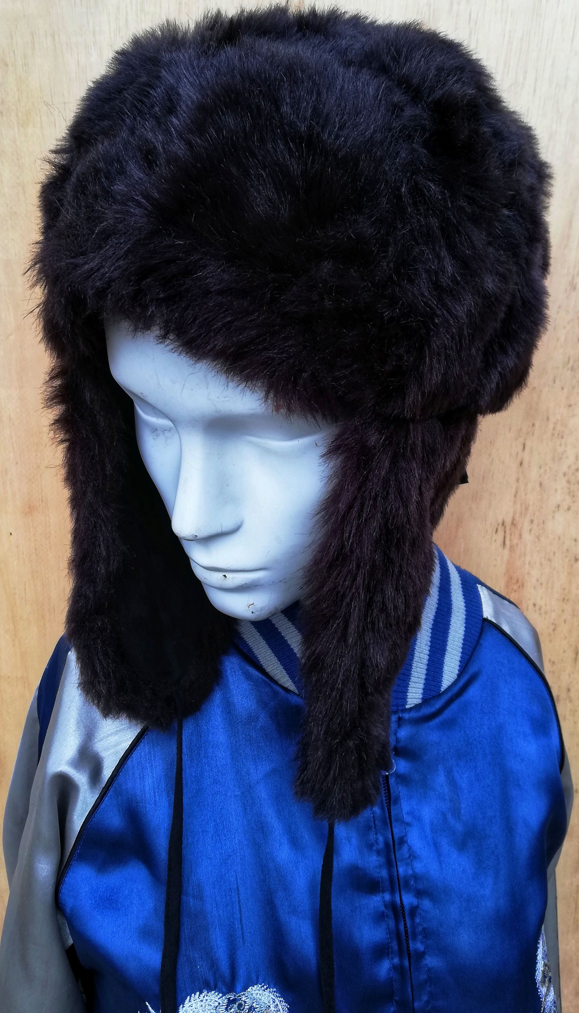 Japanese Brand 🔥Very Rare Forever 21 Design Earmuff Shearling Trapper Hat Size ONE SIZE - 11 Thumbnail