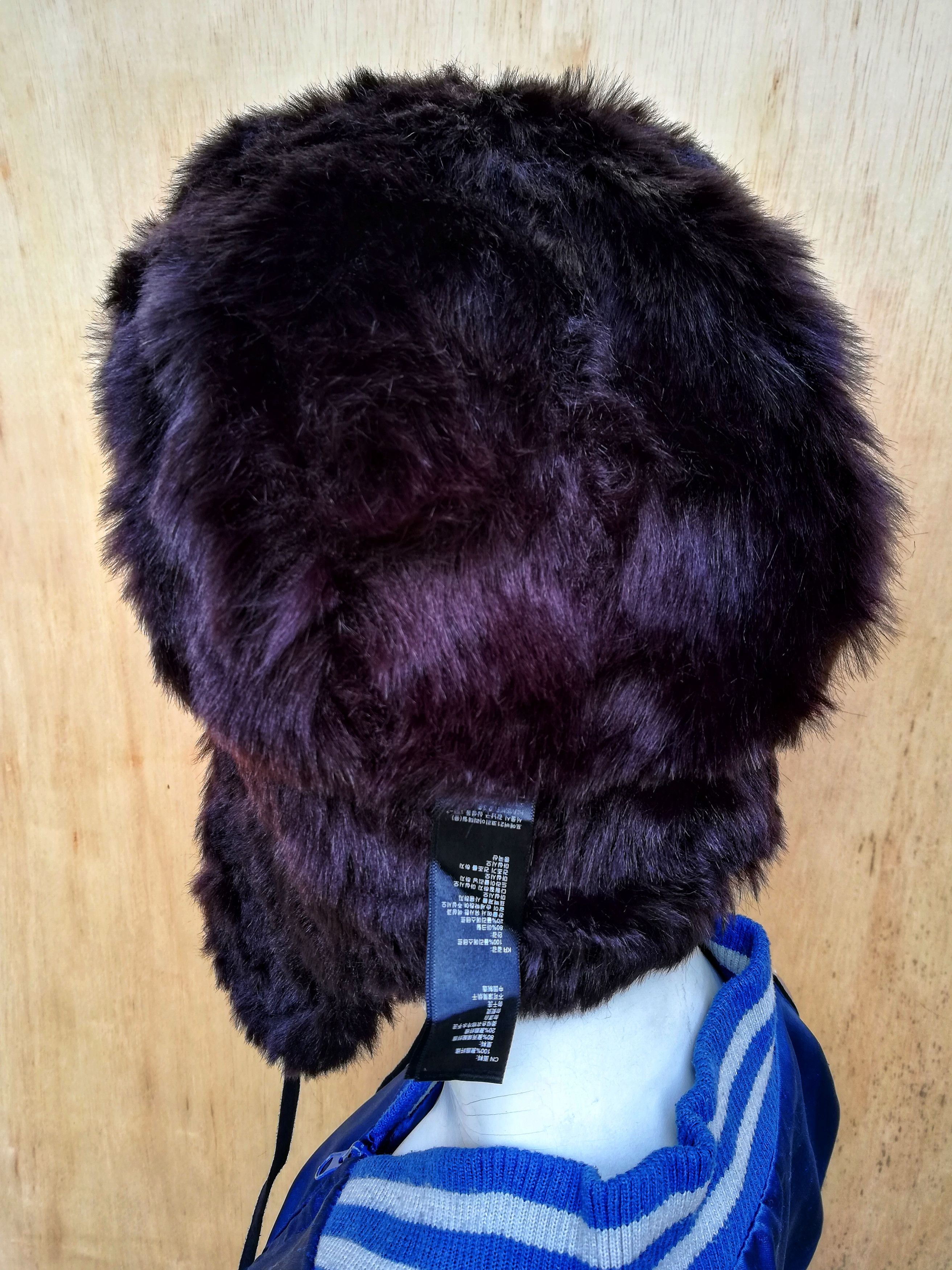 Japanese Brand 🔥Very Rare Forever 21 Design Earmuff Shearling Trapper Hat Size ONE SIZE - 13 Thumbnail