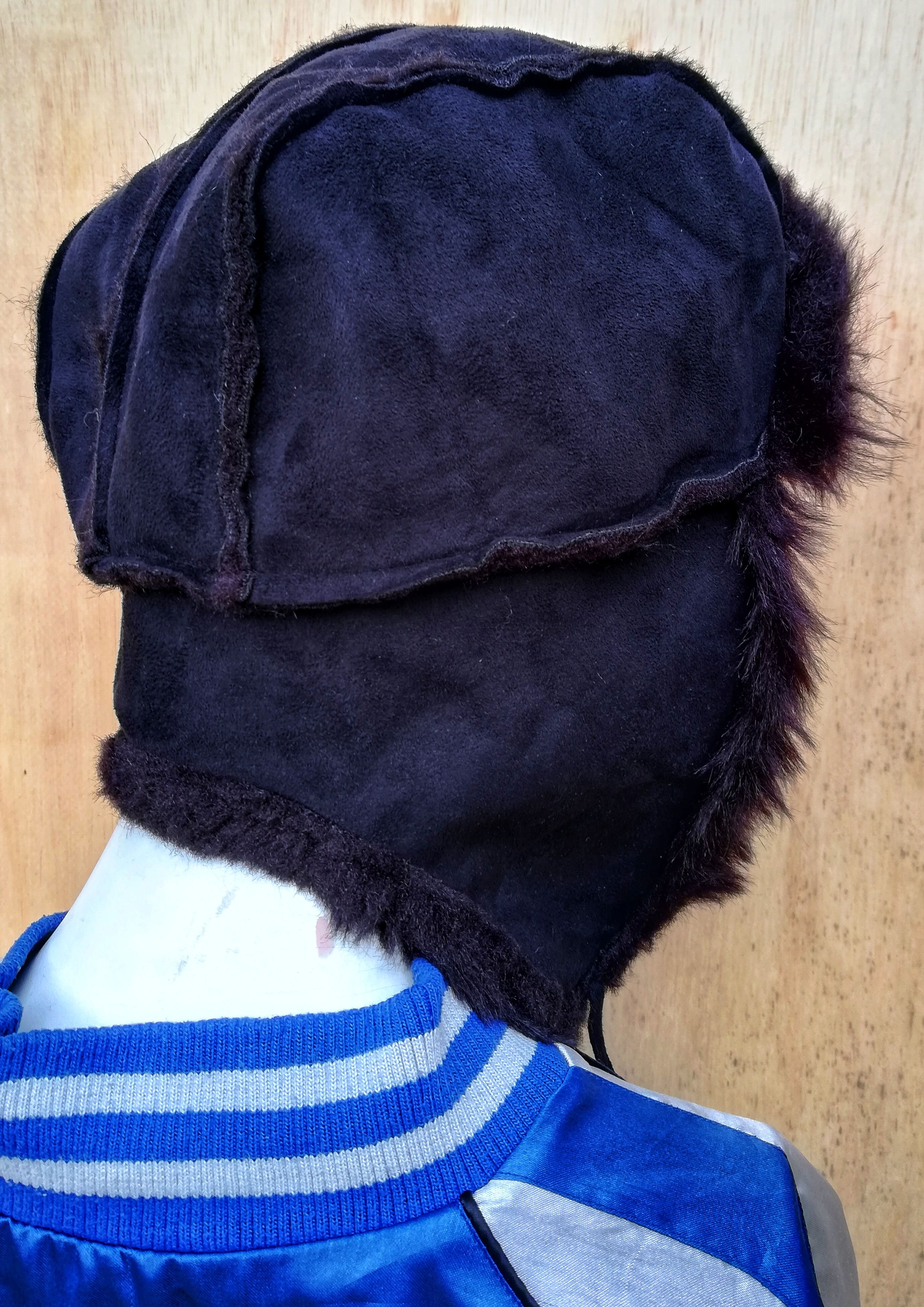 Japanese Brand 🔥Very Rare Forever 21 Design Earmuff Shearling Trapper Hat Size ONE SIZE - 9 Thumbnail