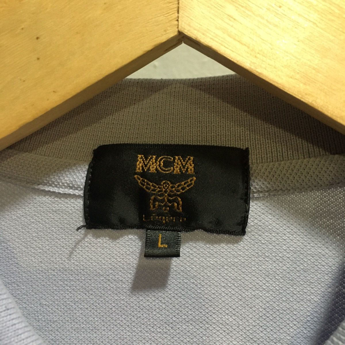 MCM Mcm Legere Zipper Polos Shirt Size US L / EU 52-54 / 3 - 5 Thumbnail