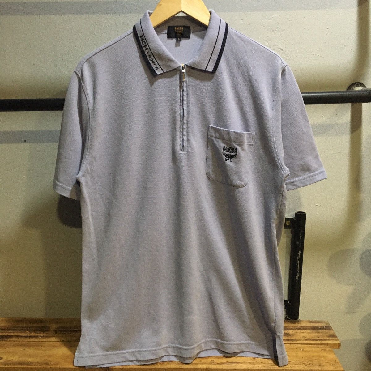 MCM Mcm Legere Zipper Polos Shirt Size US L / EU 52-54 / 3 - 1 Thumbnail
