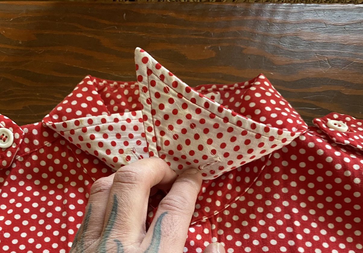 The Men's Store Vintage 60’s Woodward Polkadot Rockabilly Style Button Up Size US L / EU 52-54 / 3 - 5 Thumbnail