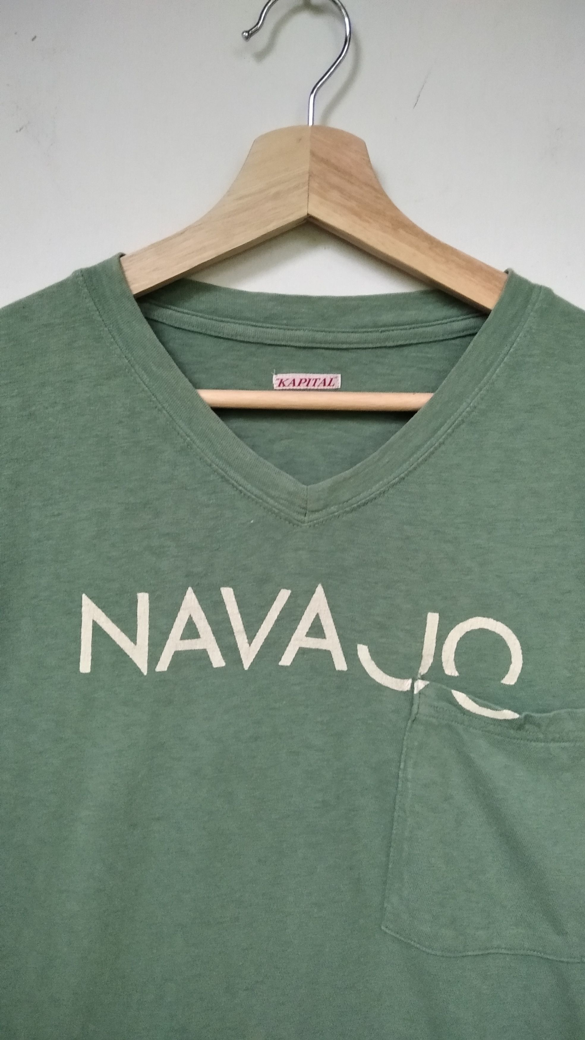 Designer × Kapital 🔥⚡Hot Items ⚡🔥Authentic Kapital Navajo Pocket Tee Size US M / EU 48-50 / 2 - 3 Thumbnail