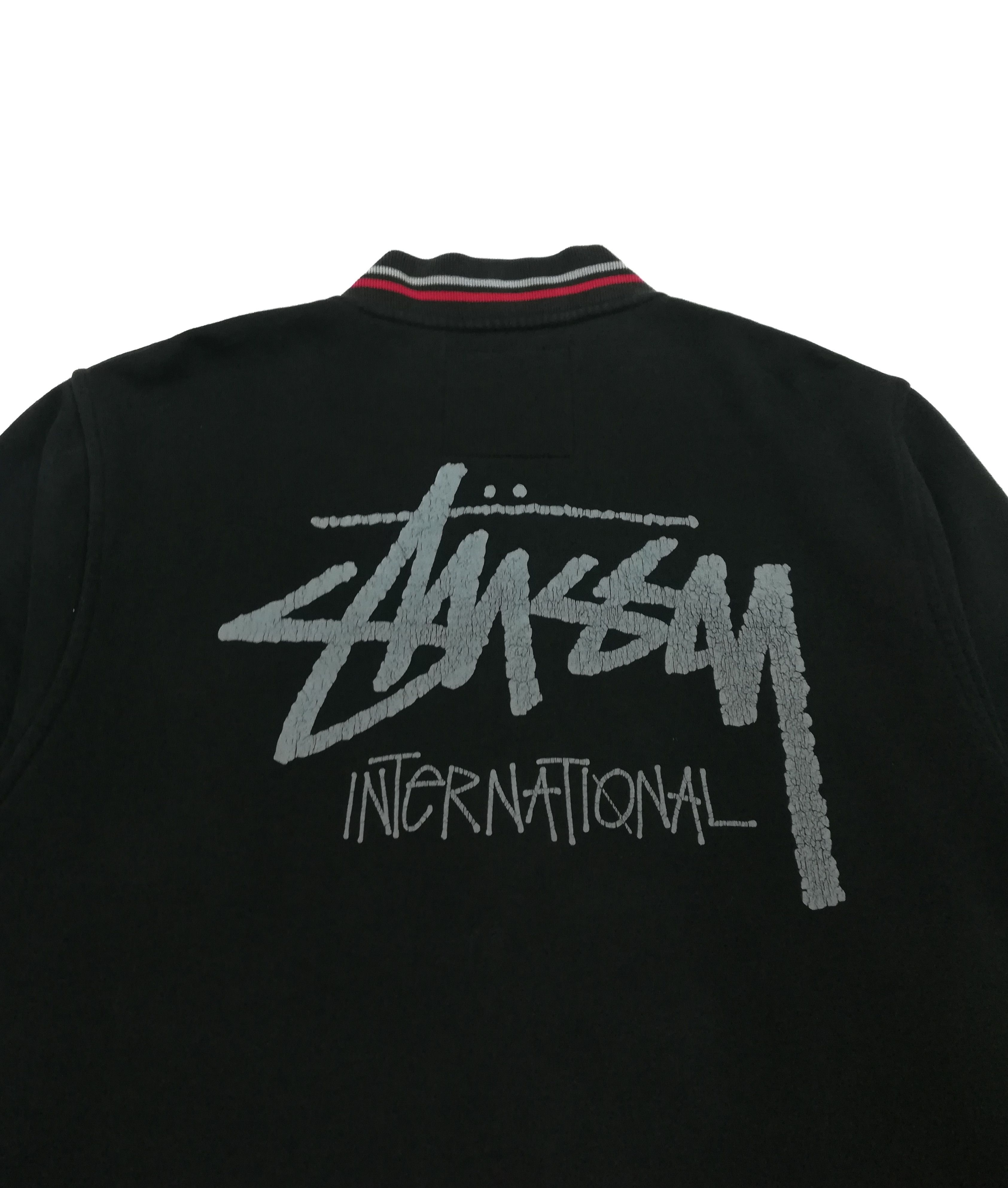 Stussy 🔥Stussy Varsity Spell Out Big Logo Down Button Jacket🔥 Size US XL / EU 56 / 4 - 14 Thumbnail