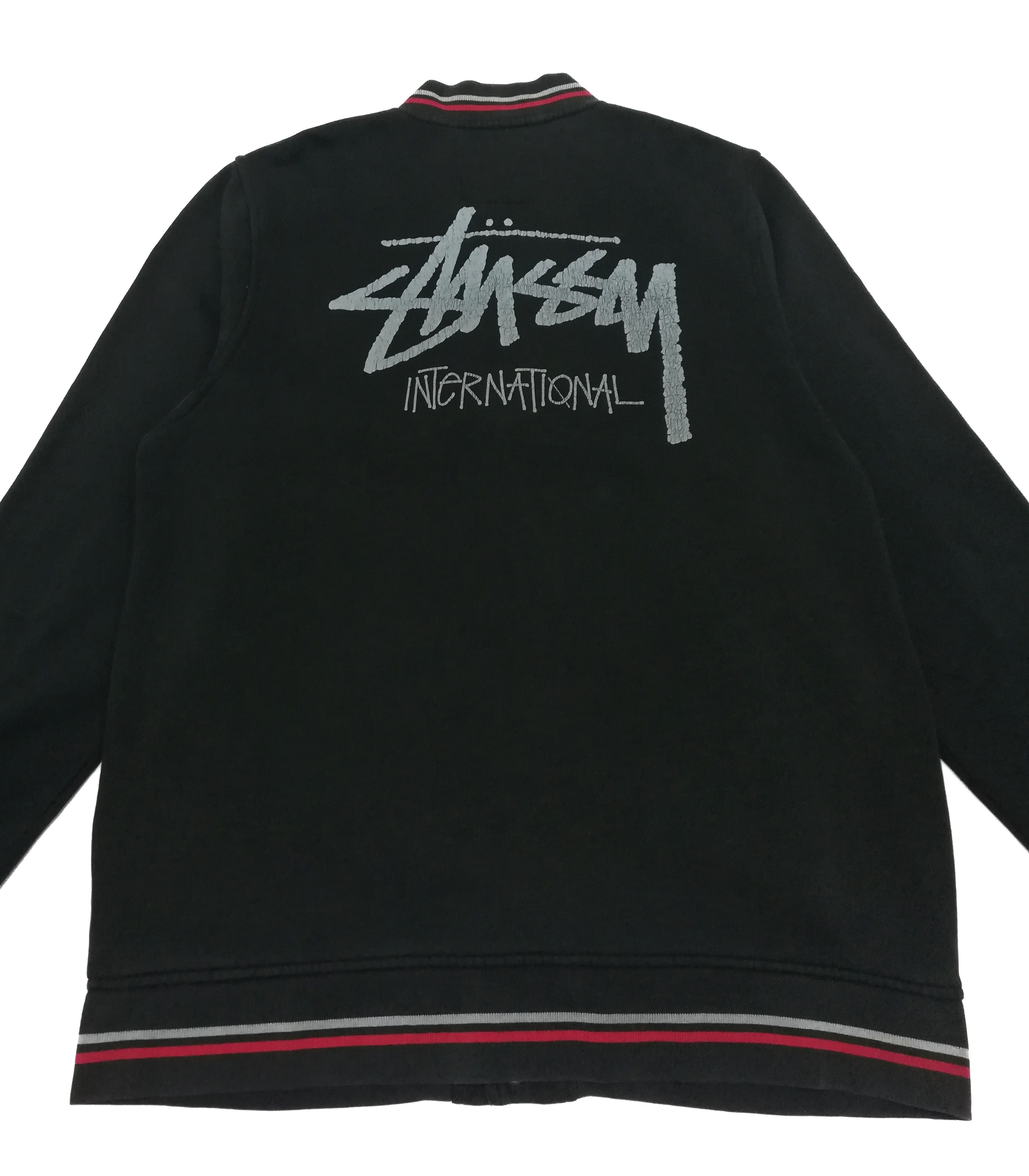 Stussy 🔥Stussy Varsity Spell Out Big Logo Down Button Jacket🔥 Size US XL / EU 56 / 4 - 13 Thumbnail