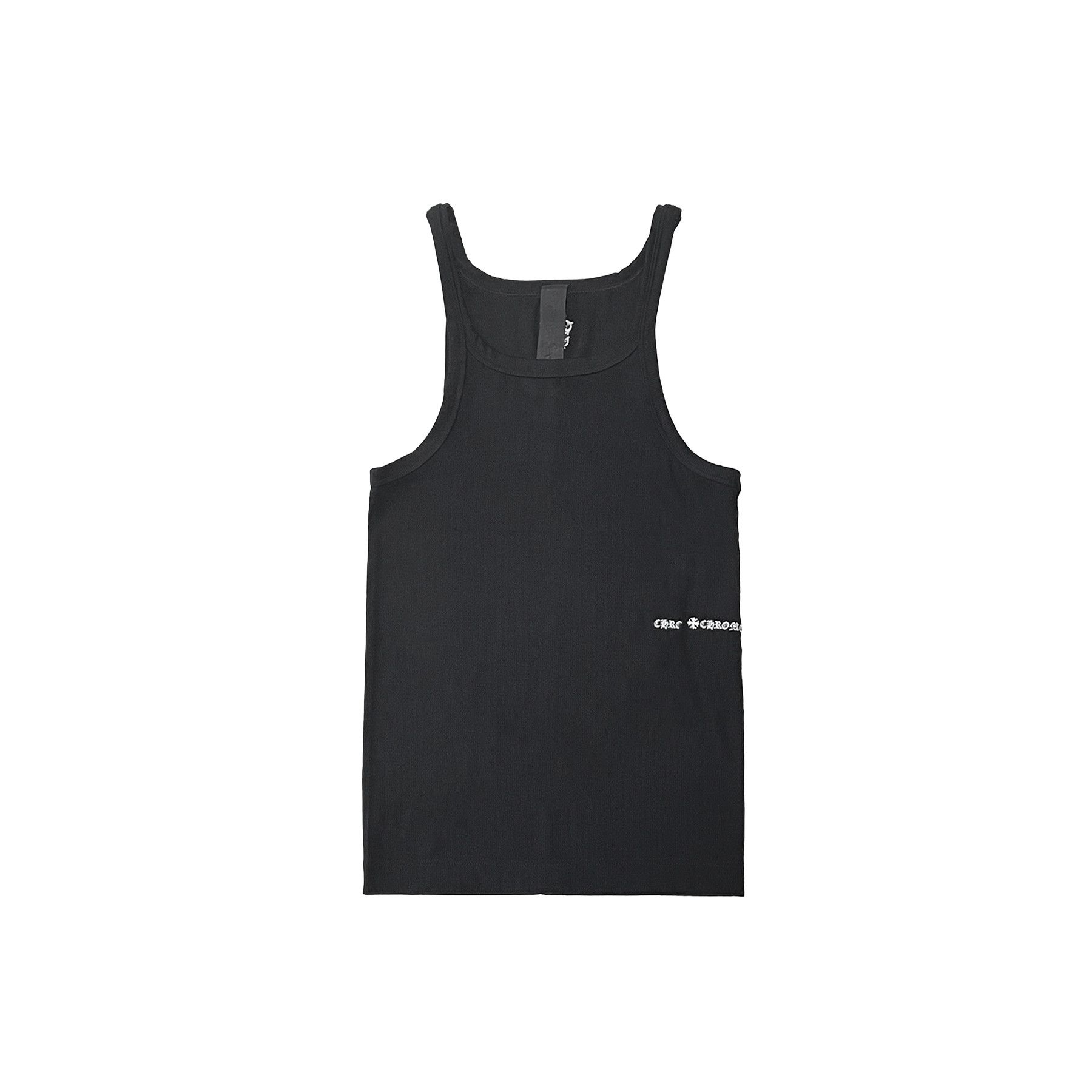 Chrome Hearts Chrome Hearts Bad Seed Black Script Dagger Logo Tank Top Size M / US 6-8 / IT 42-44 - 1 Thumbnail