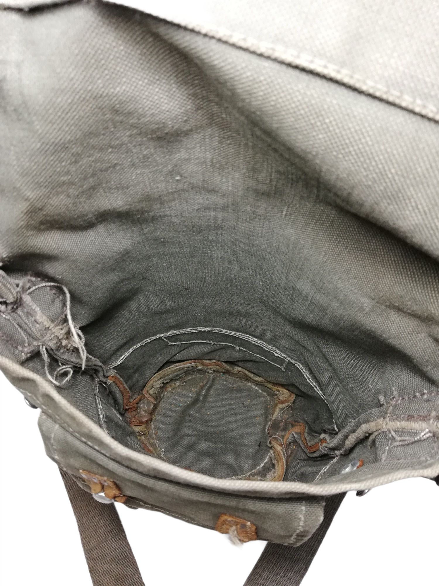 Other 🔥WW2 1940's Swedish Gas Mask Bag Trangia Mess KIT Carrier Size ONE SIZE - 11 Thumbnail