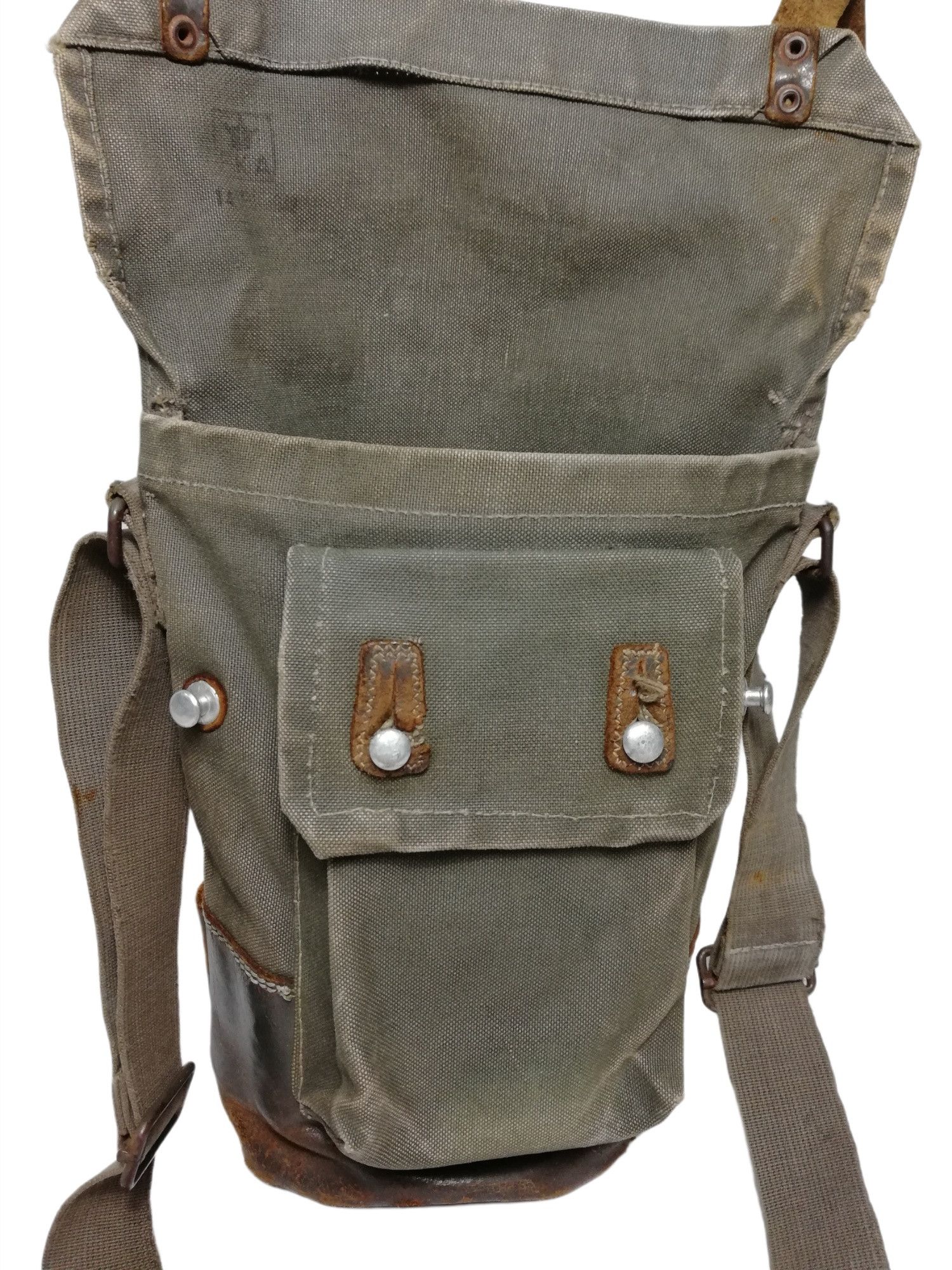 Other 🔥WW2 1940's Swedish Gas Mask Bag Trangia Mess KIT Carrier Size ONE SIZE - 9 Thumbnail