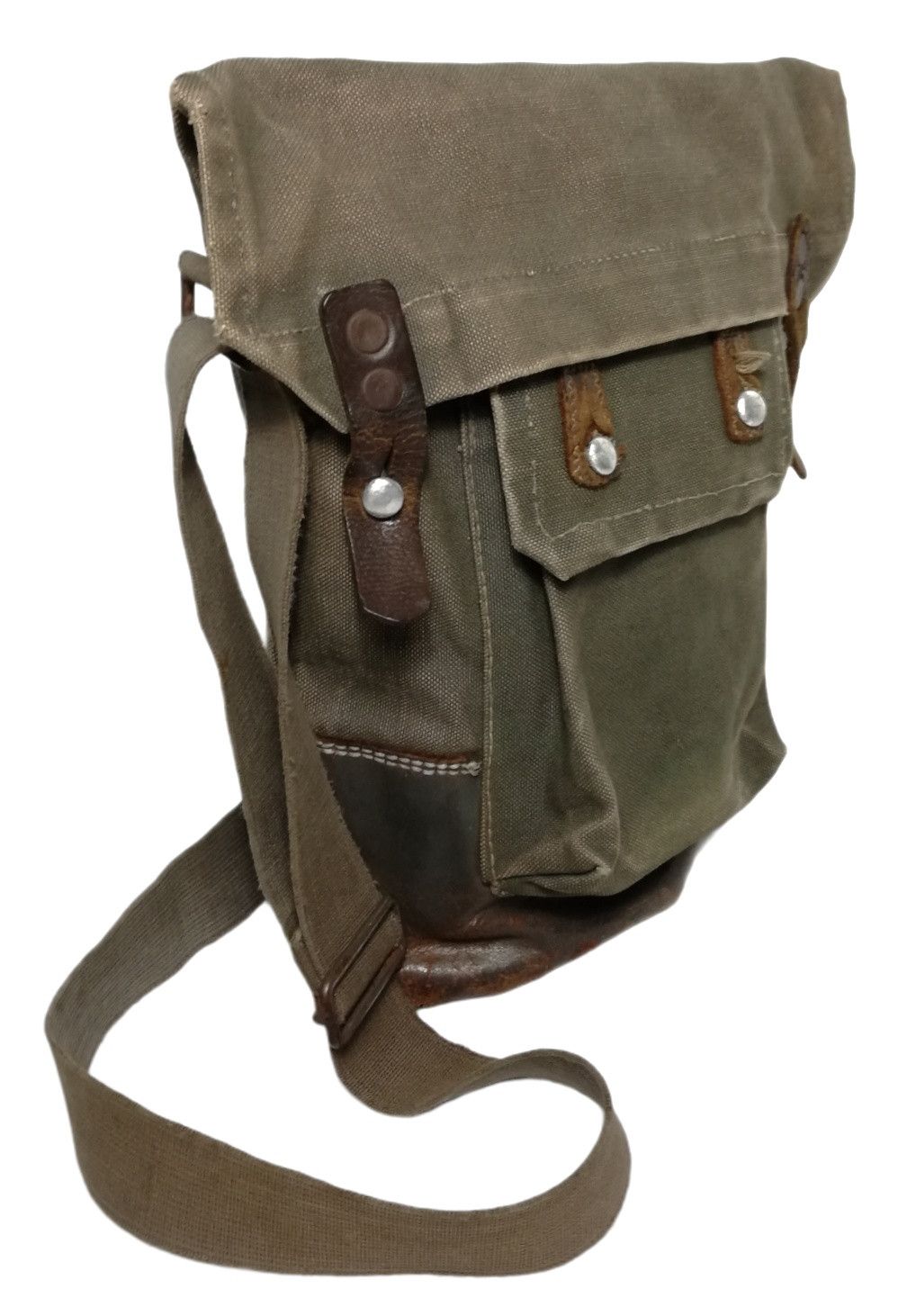 Other 🔥WW2 1940's Swedish Gas Mask Bag Trangia Mess KIT Carrier Size ONE SIZE - 6 Thumbnail