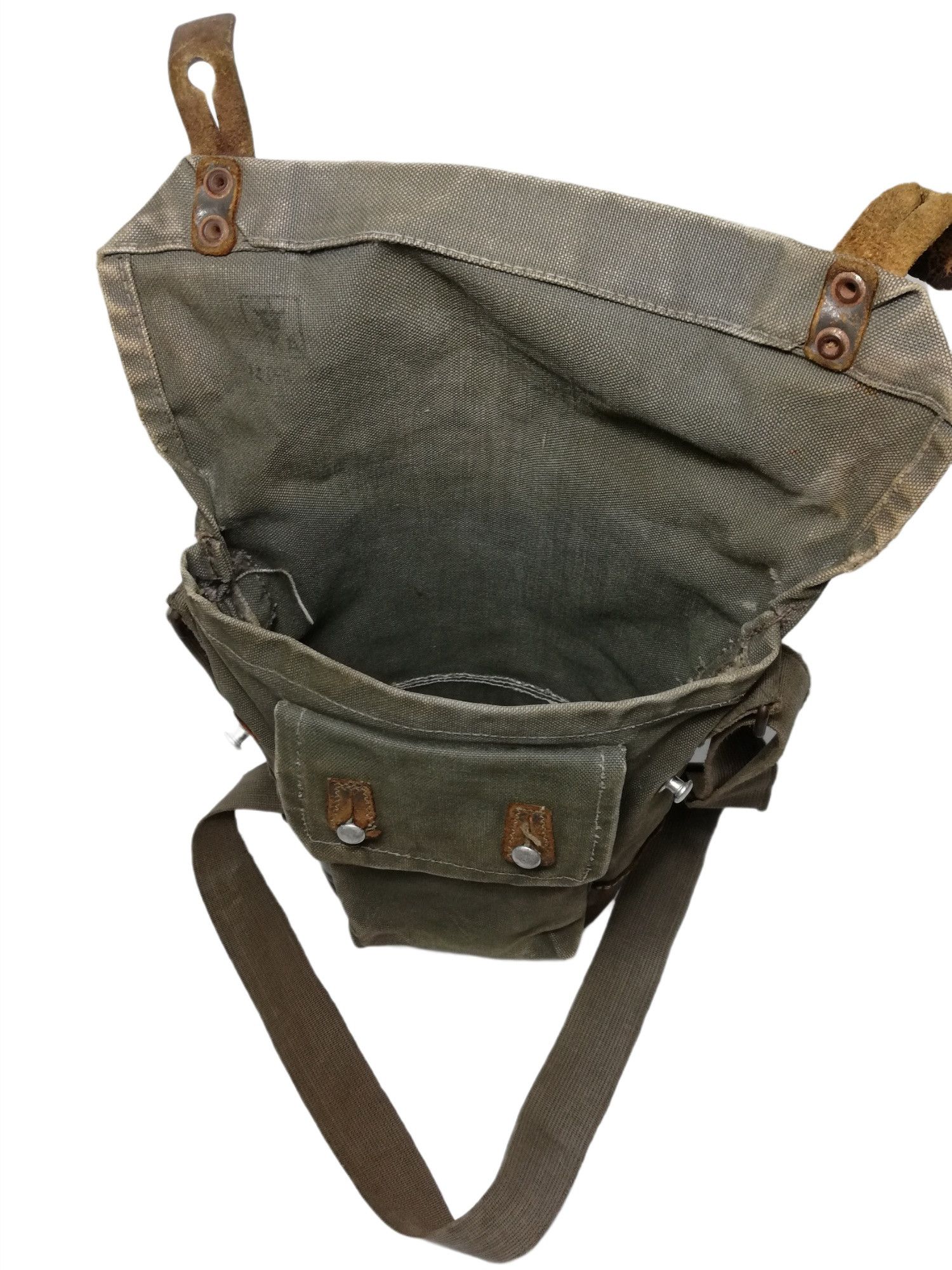Other 🔥WW2 1940's Swedish Gas Mask Bag Trangia Mess KIT Carrier Size ONE SIZE - 10 Thumbnail