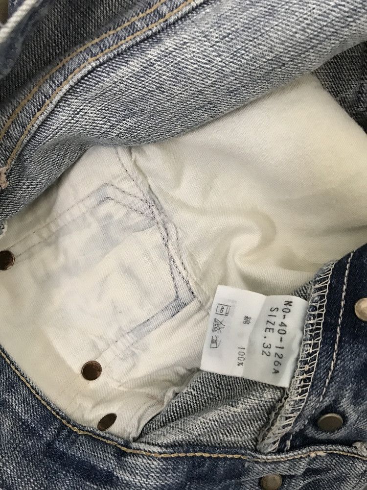Spellbound SPELLBOUND Made in Japan Distressed Faded Buttonfly Denim Size US 32 / EU 48 - 14 Thumbnail
