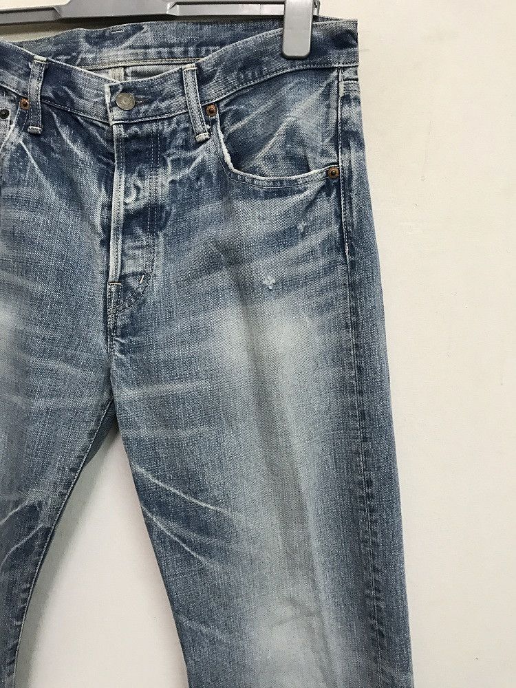 Spellbound SPELLBOUND Made in Japan Distressed Faded Buttonfly Denim Size US 32 / EU 48 - 4 Thumbnail